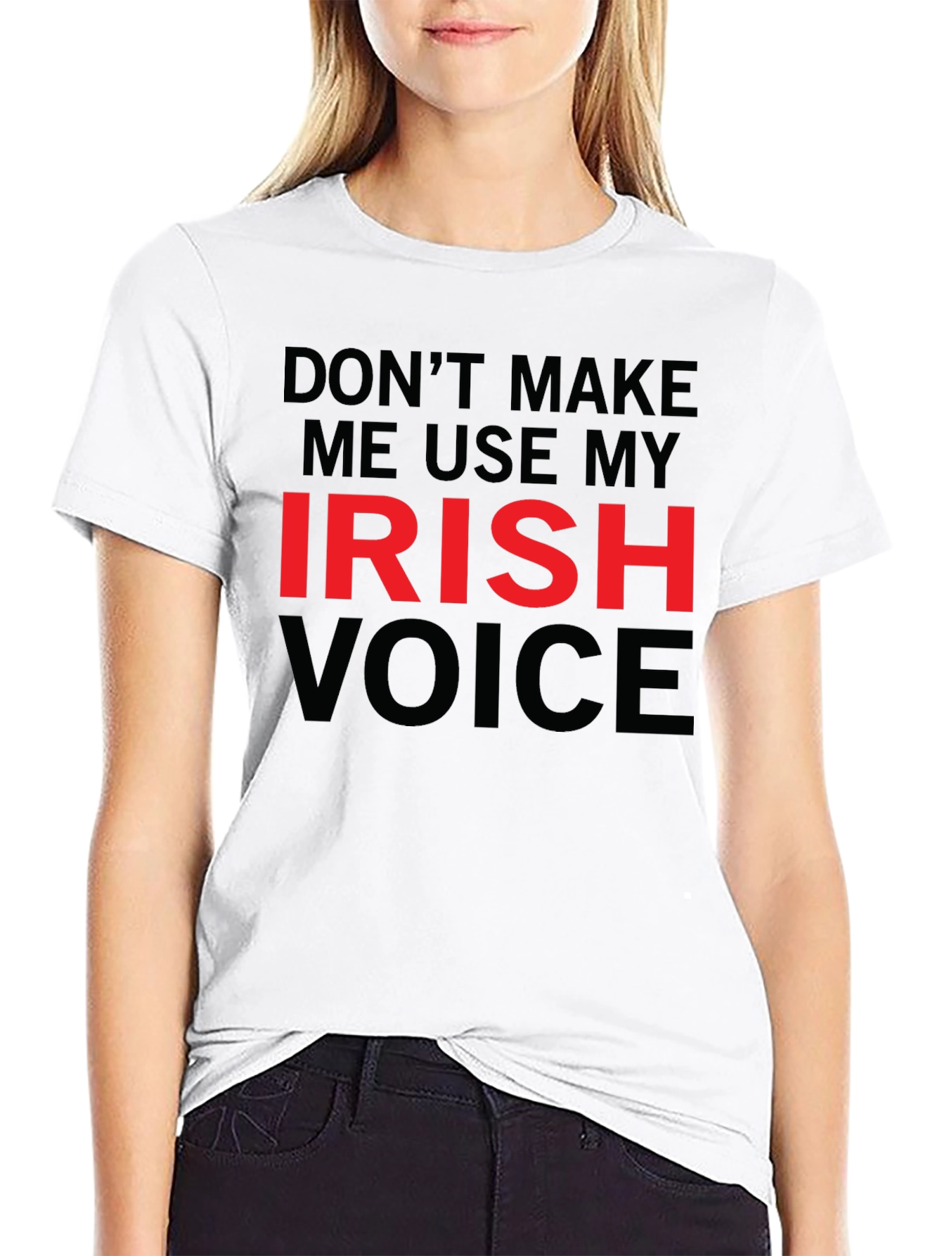 Irish Voice T-Shirt - Funny St. Patricks Day Tee