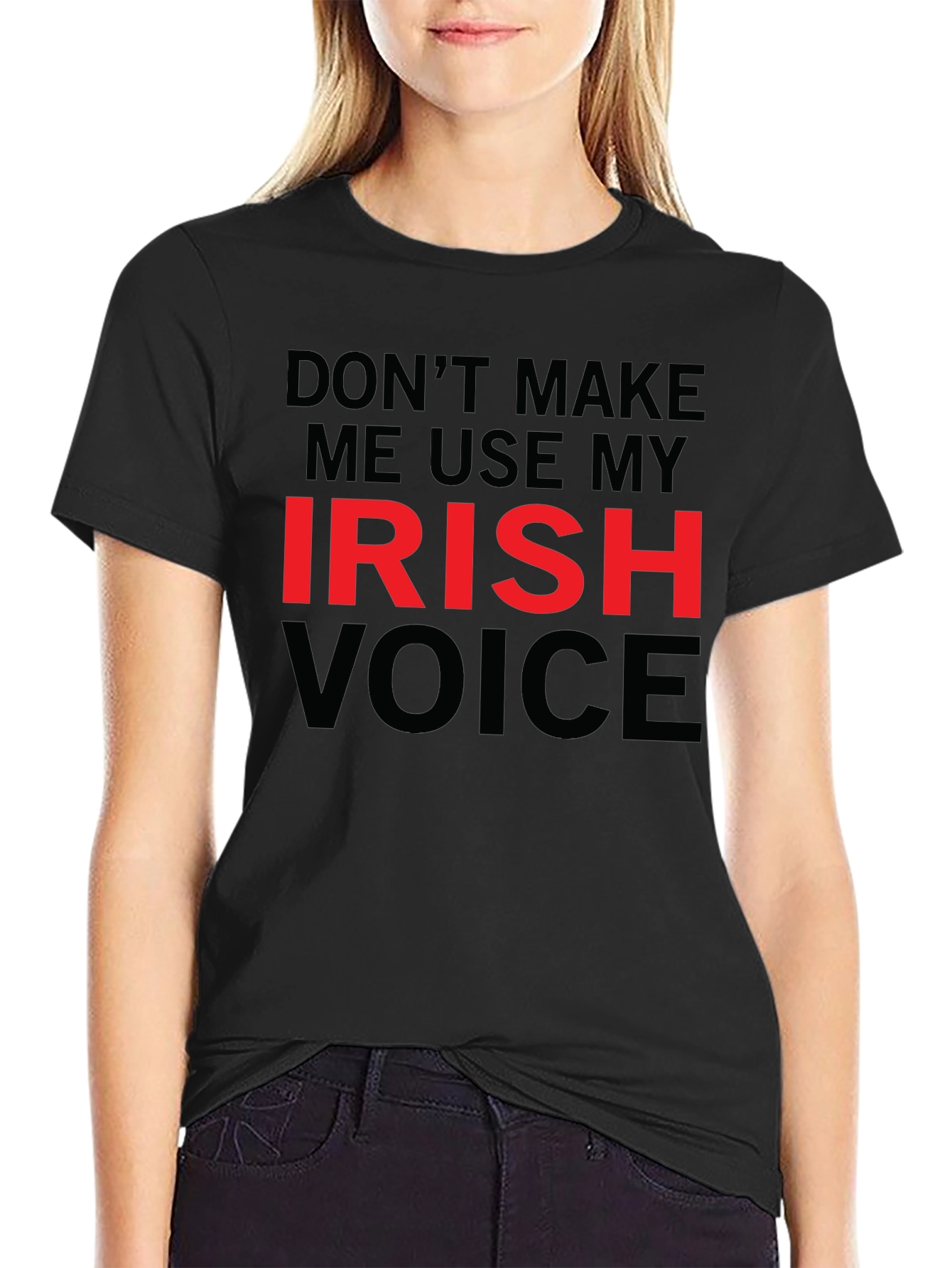 Irish Voice T-Shirt - Funny St. Patricks Day Tee