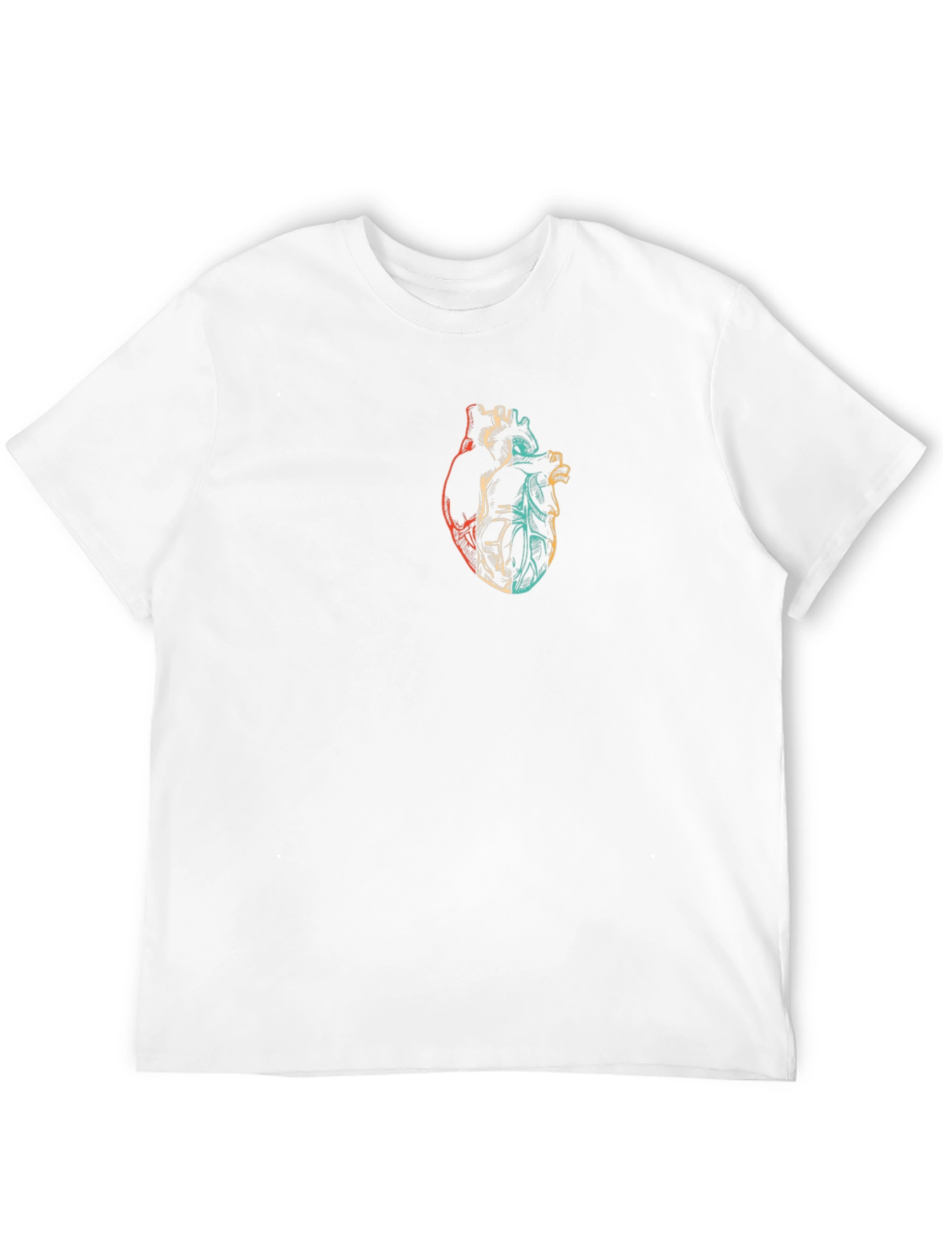 Anatomical Heart Graphic Tee - Stylish & Unique