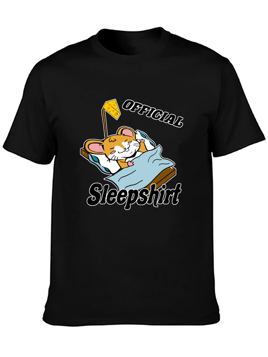 Official Sleepshirt Hamster Tee - Black