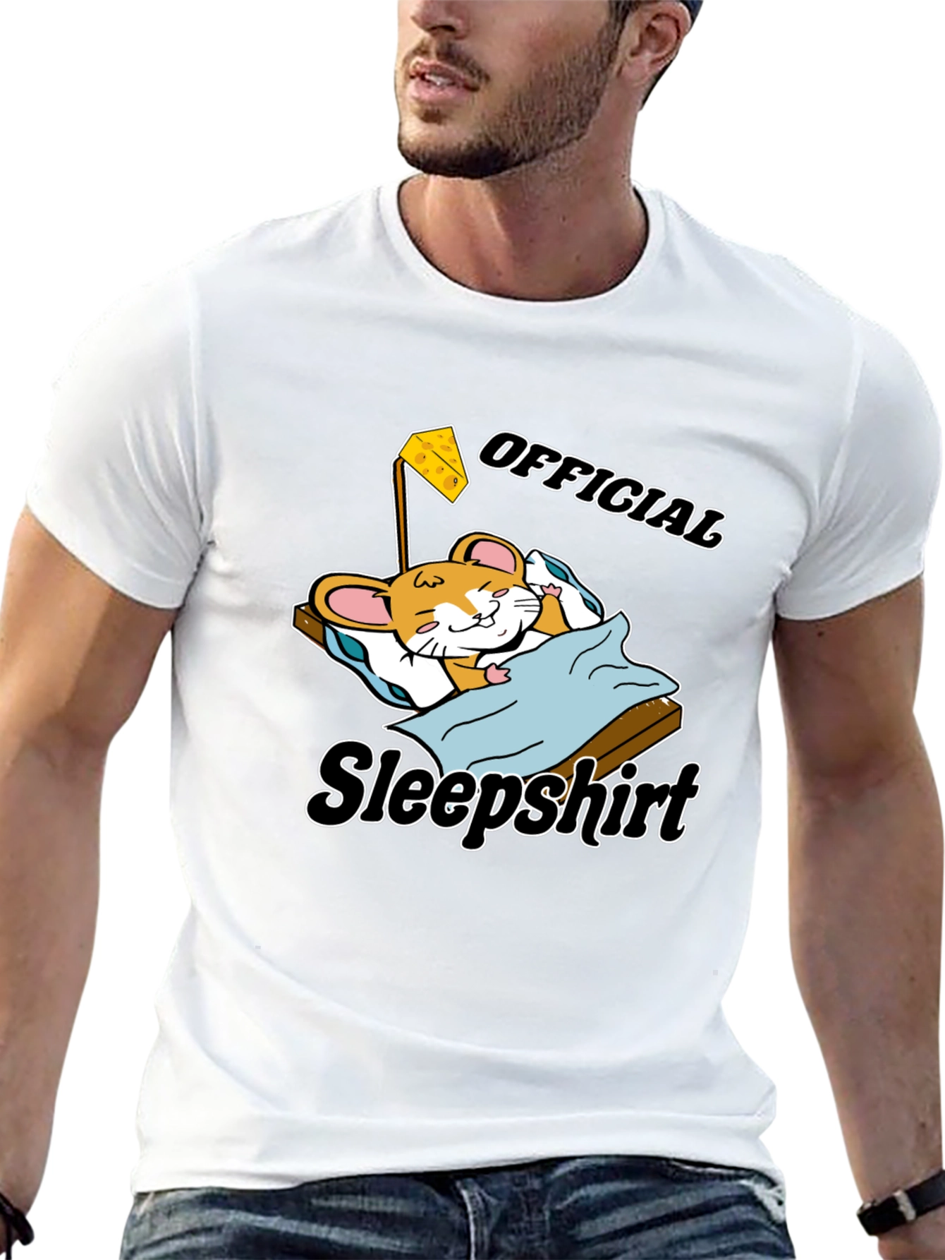 Official Sleepshirt Hamster Tee - Black