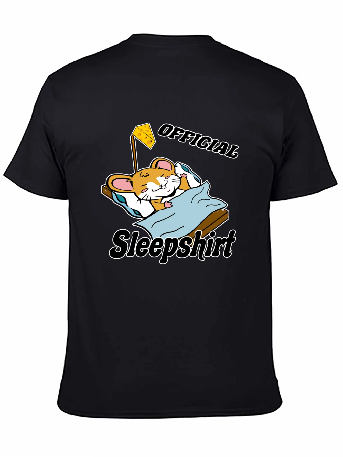 Official Sleepshirt Hamster Tee - Black
