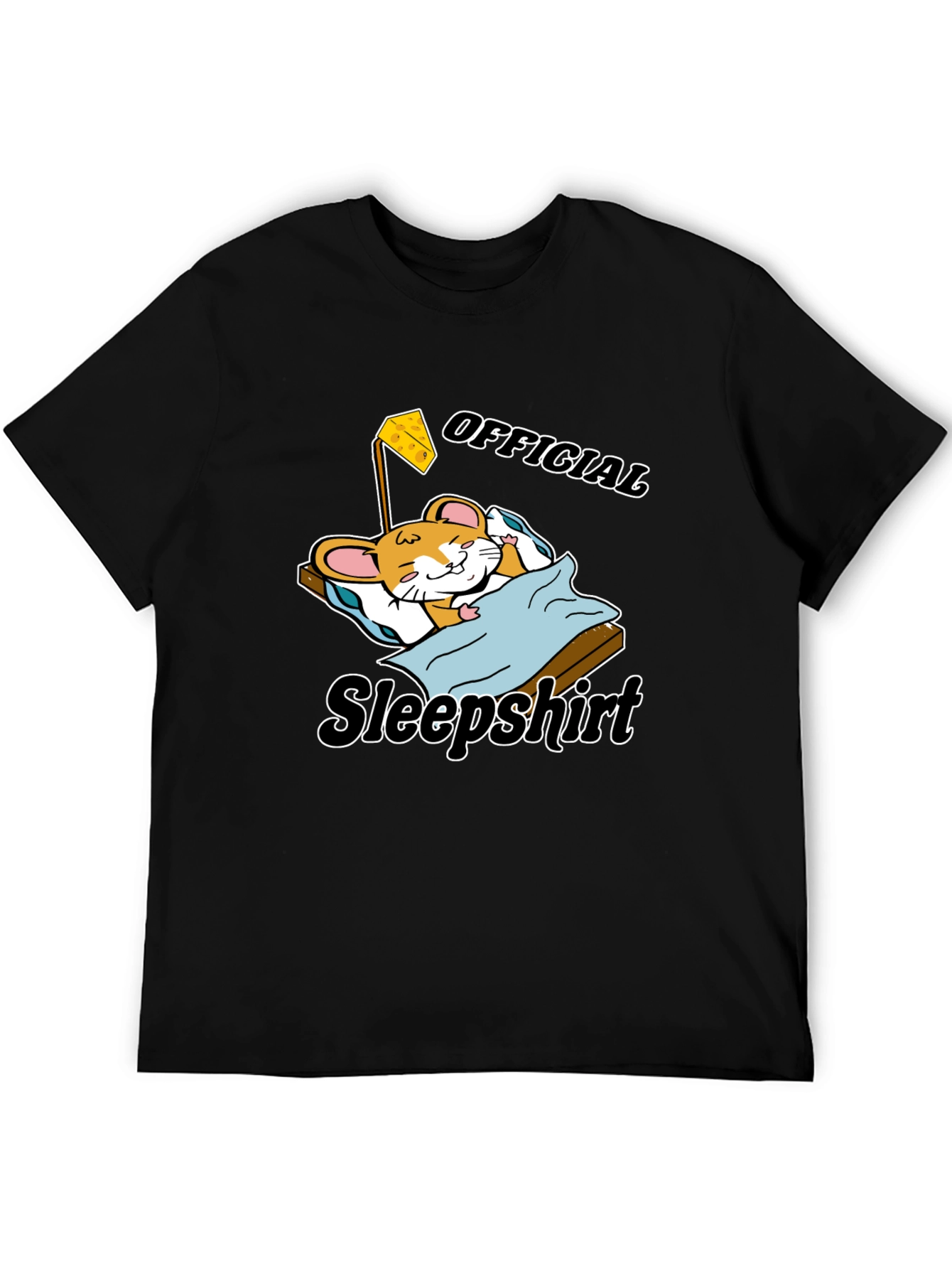 Official Sleepshirt Hamster Tee - Black