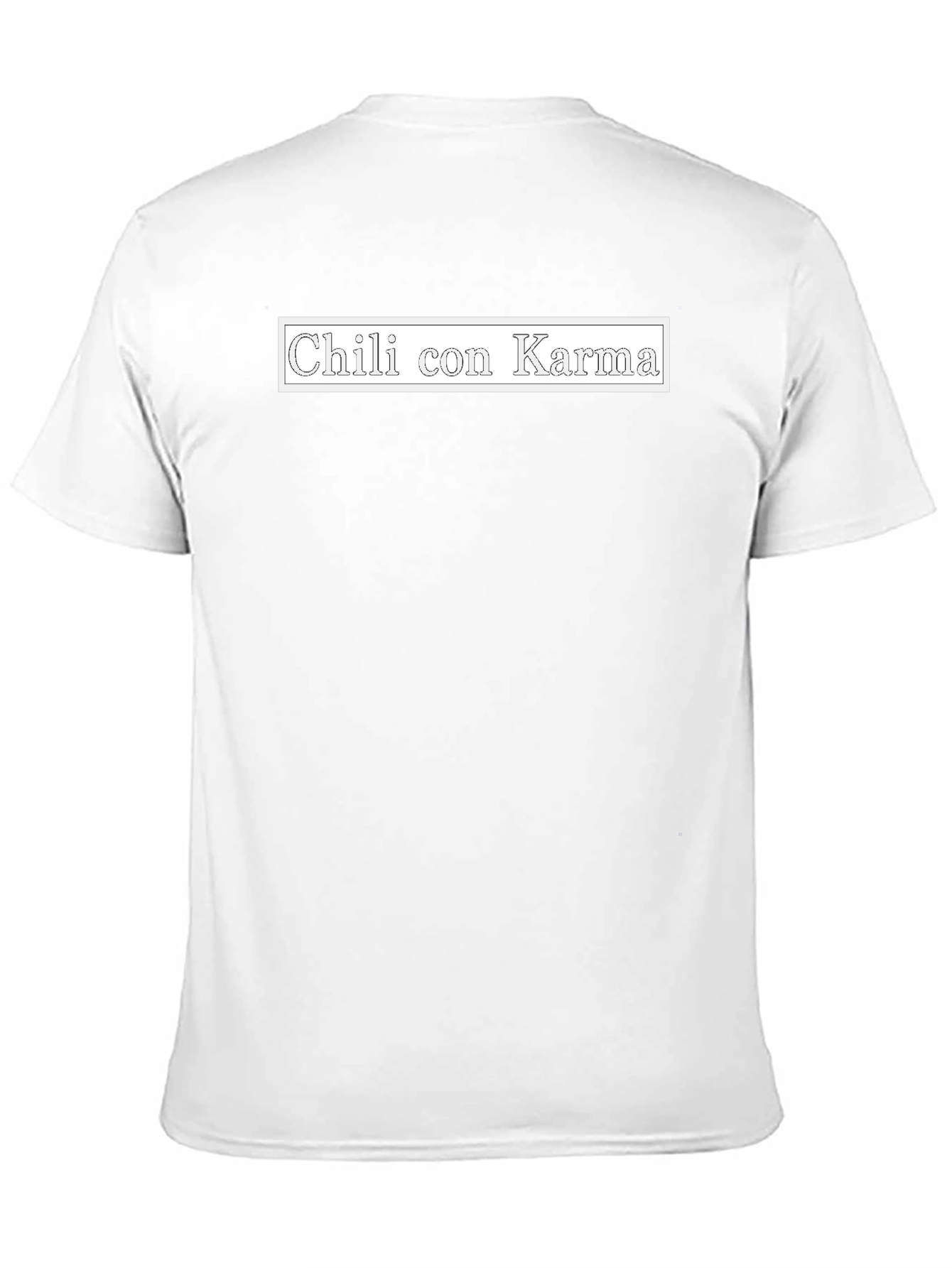 Chili con Karma Graphic Black T-Shirt