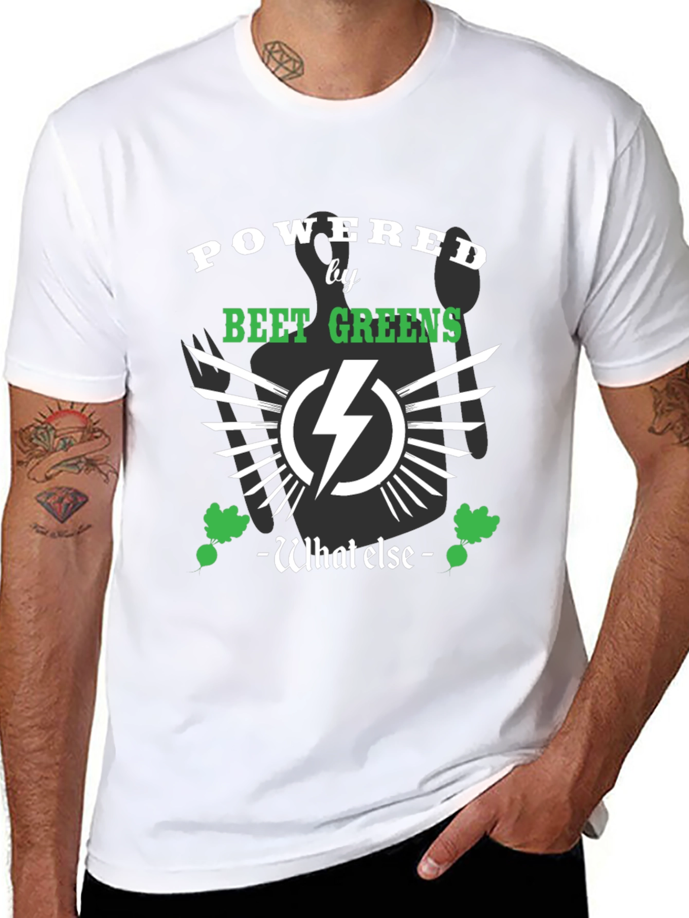 Powered by Beet Greens T-Shirt
