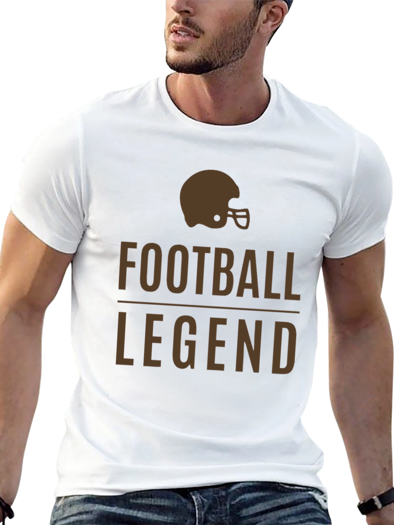 Football Legend Graphic T-Shirt