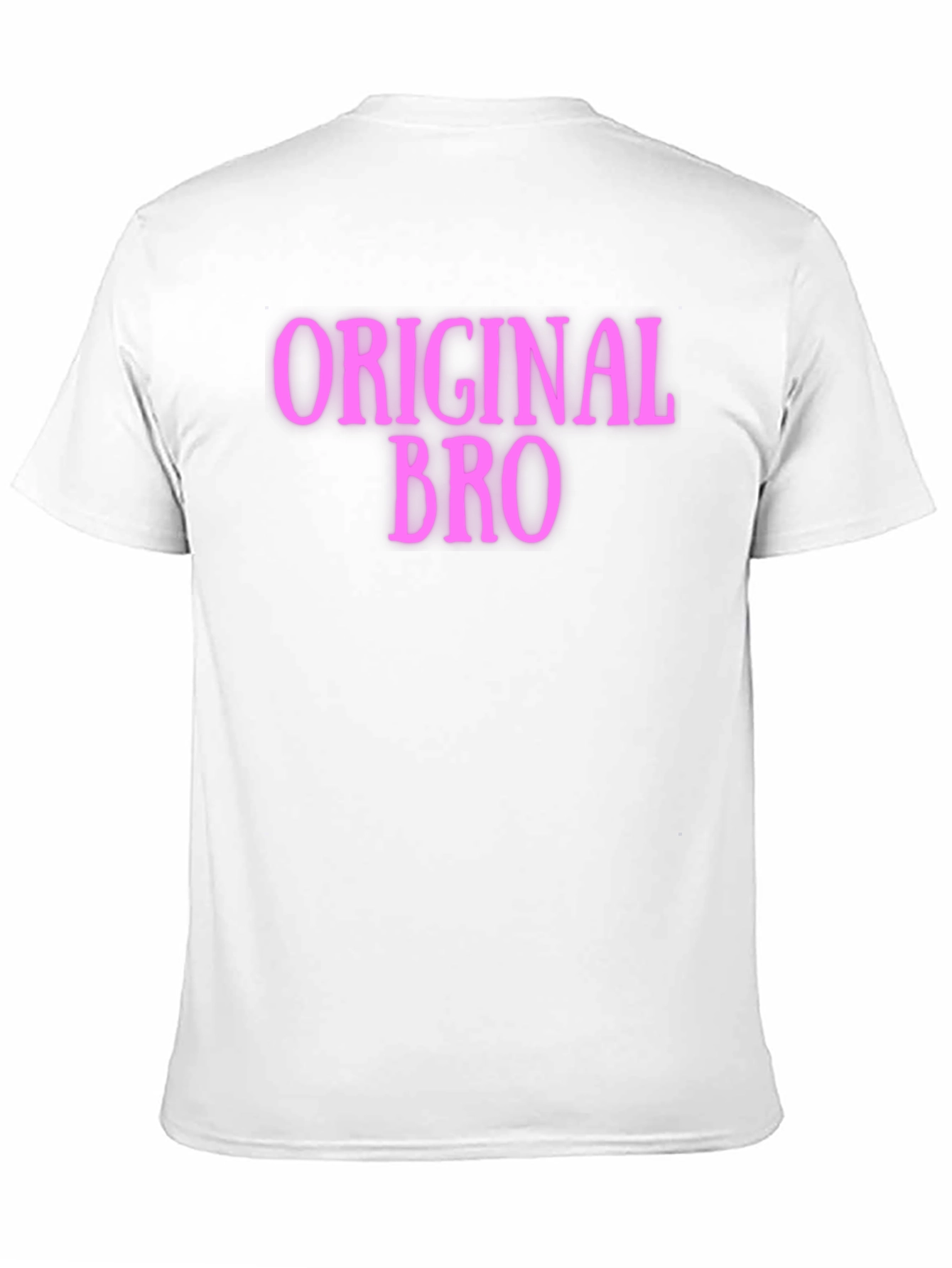 Original Bro T-Shirt - Black Casual Tee
