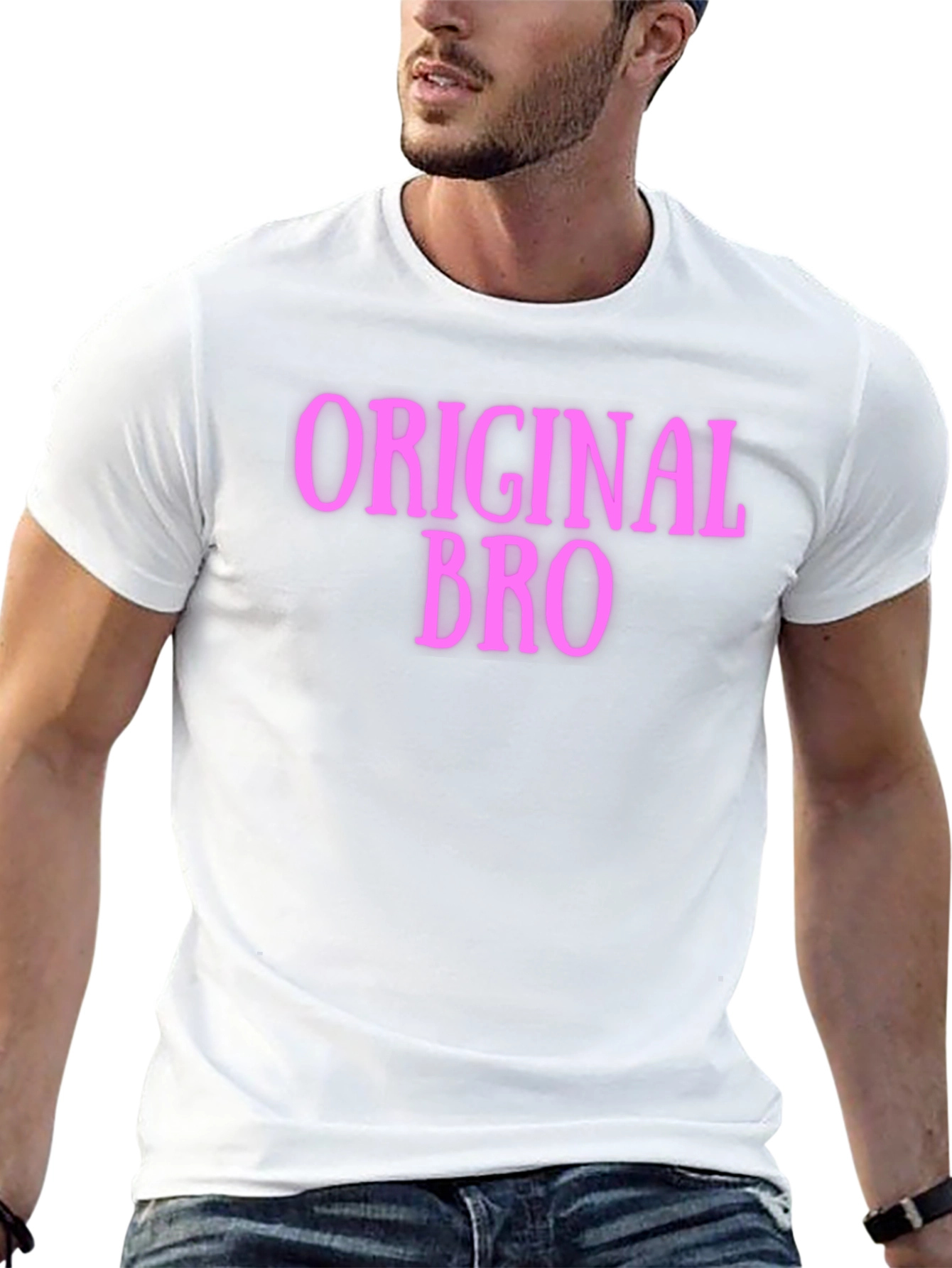 Original Bro T-Shirt - Black Casual Tee