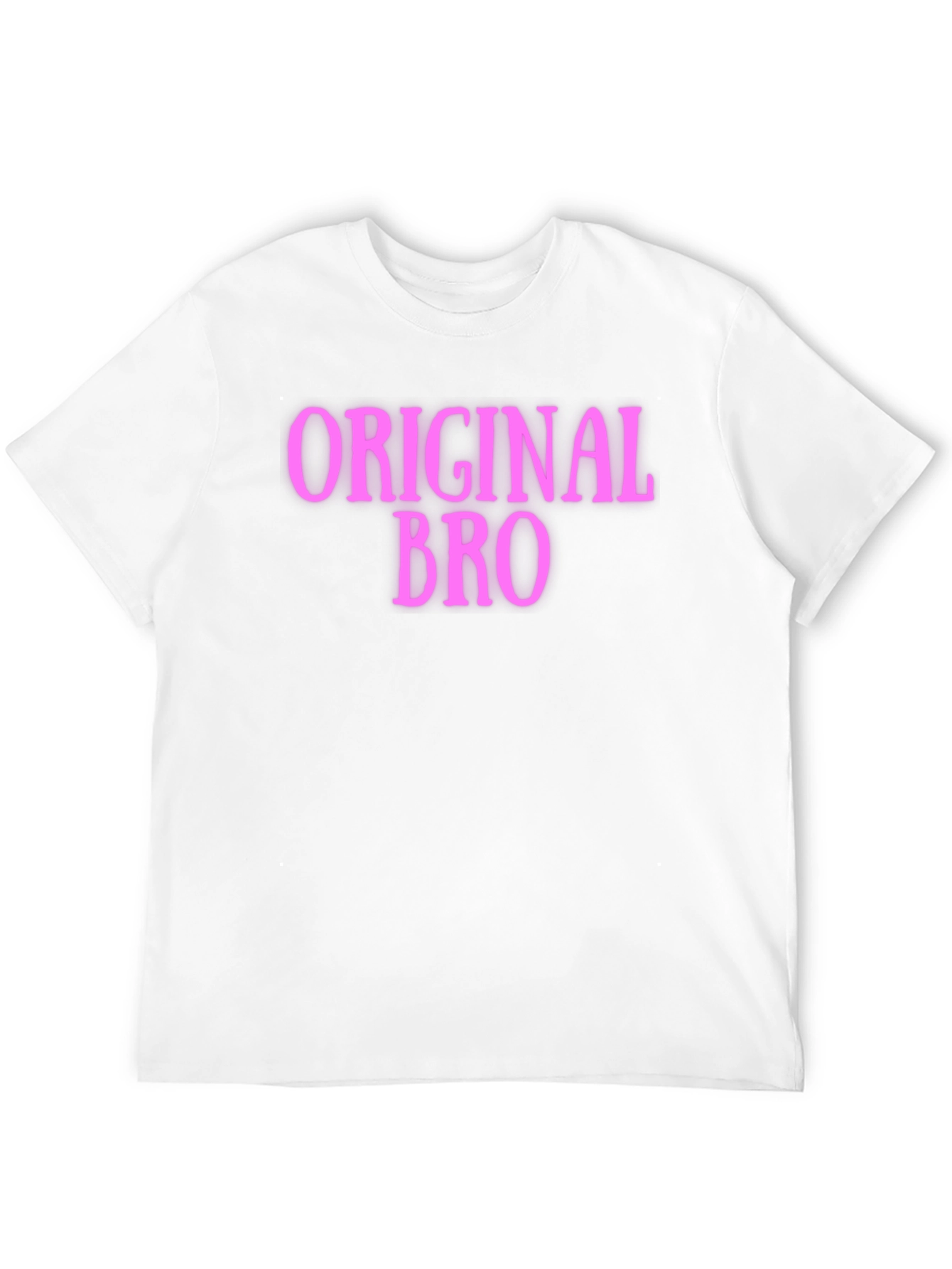 Original Bro T-Shirt - Black Casual Tee