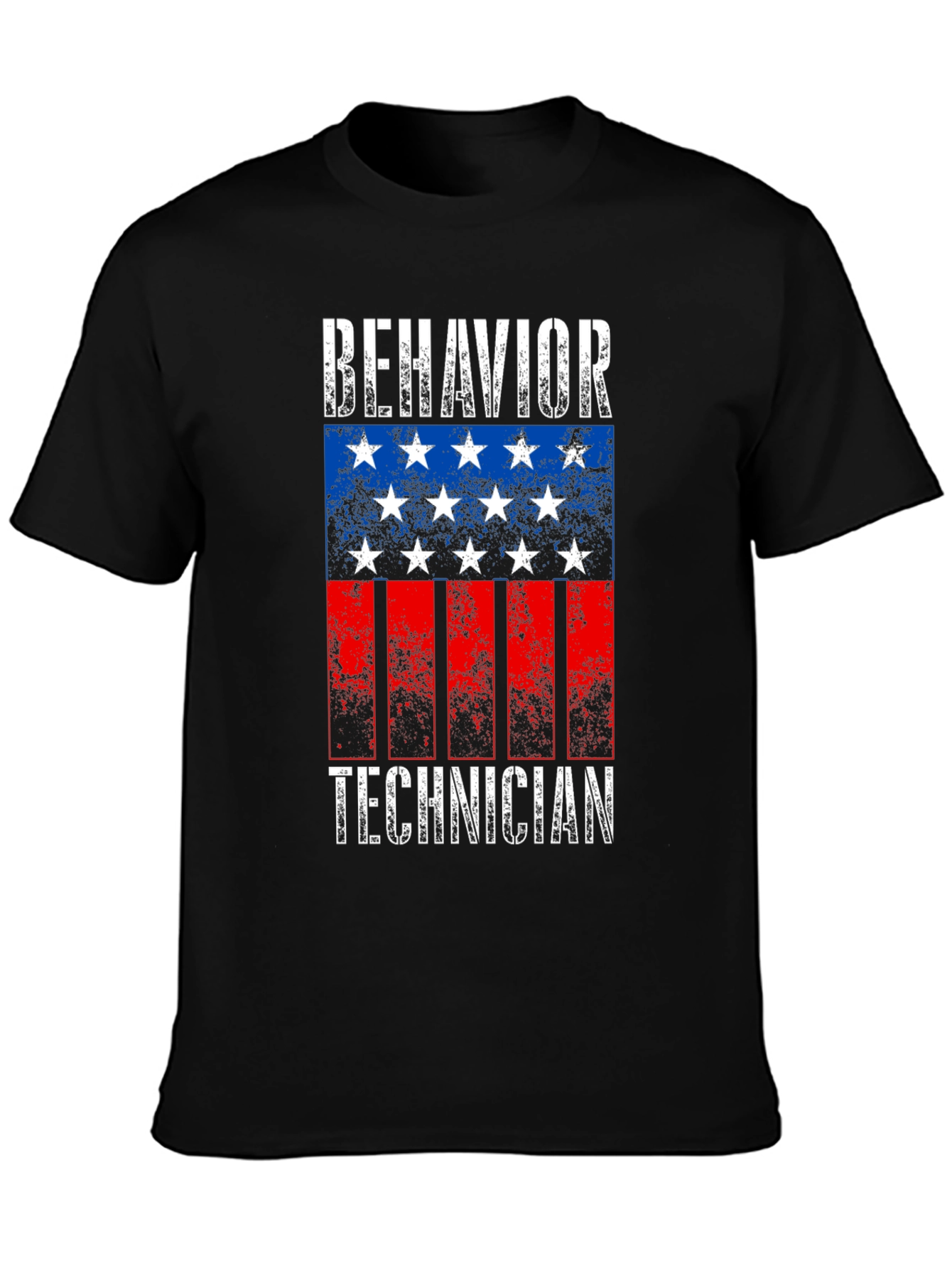 Behavior Technician Flag T-Shirt