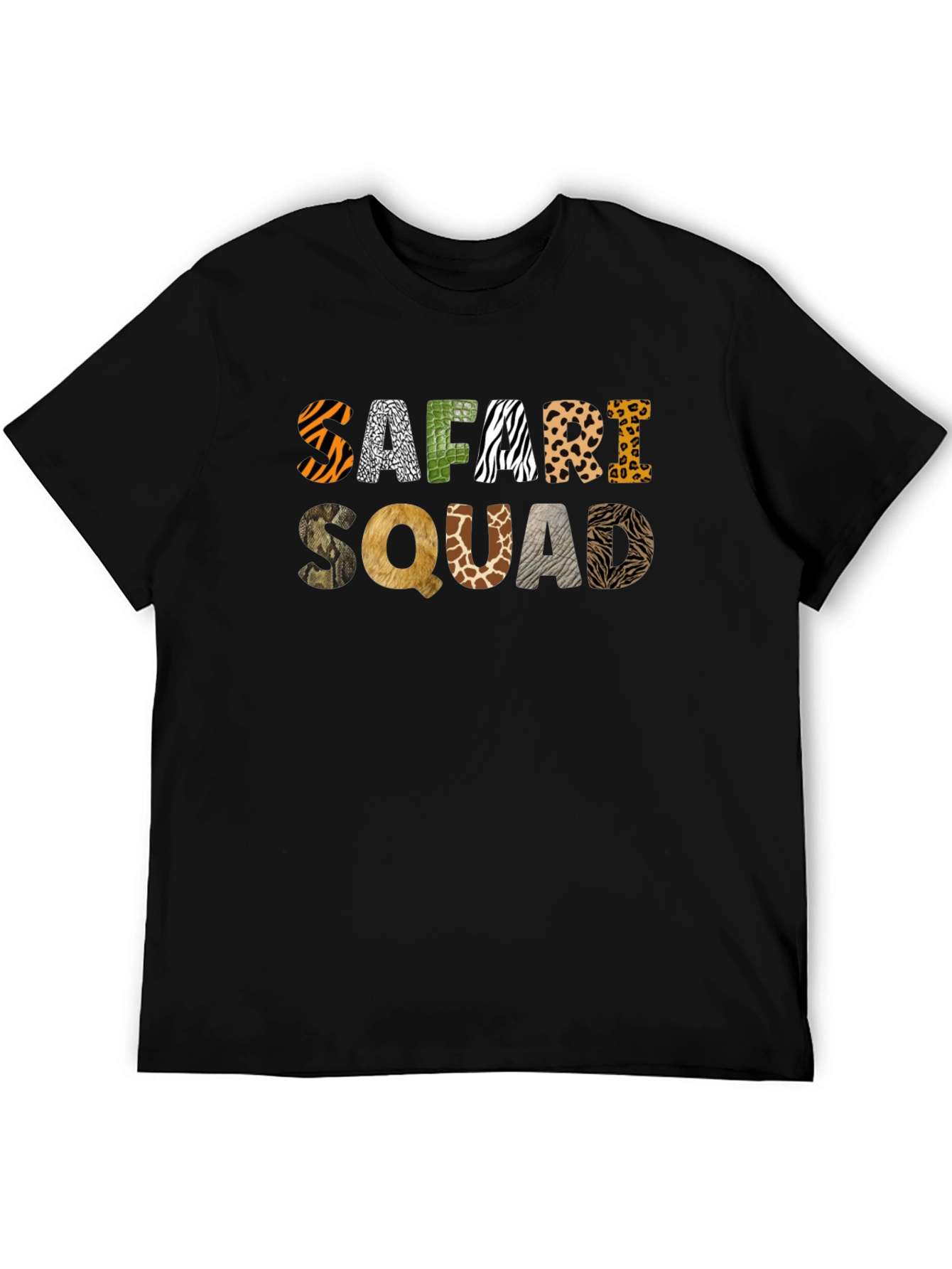 Safari Squad T-Shirt - Animal Print Design