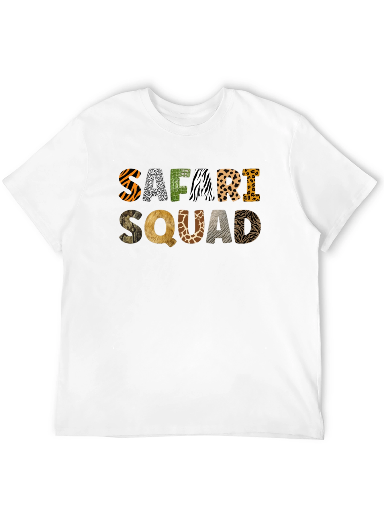 Safari Squad T-Shirt - Animal Print Design