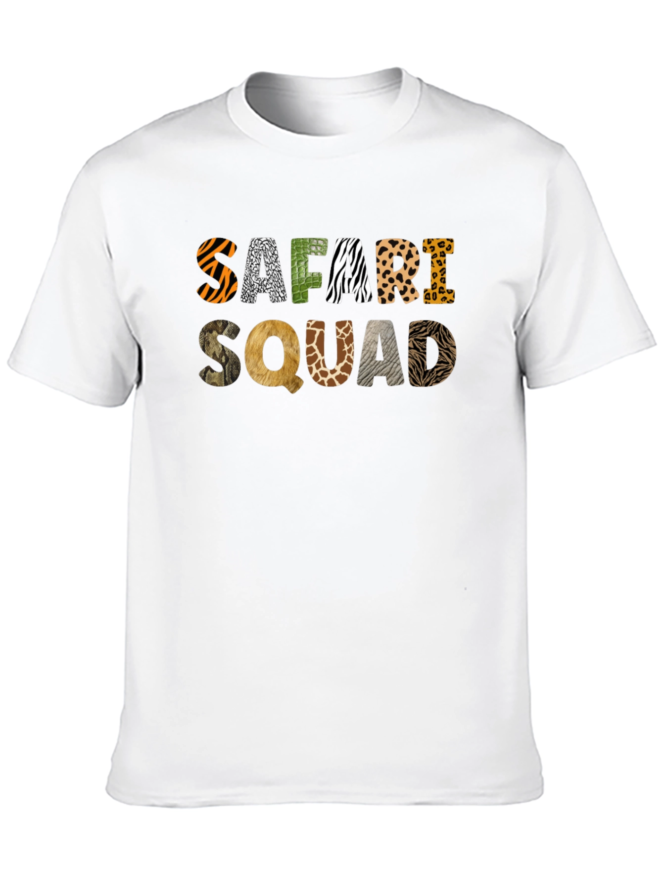 Safari Squad T-Shirt - Animal Print Design