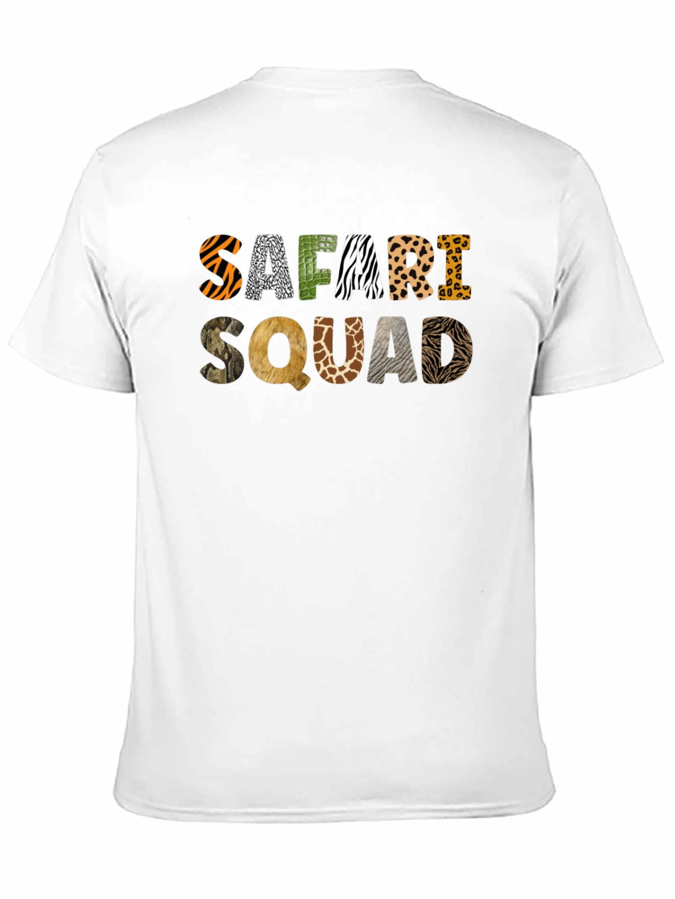 Safari Squad T-Shirt - Animal Print Design