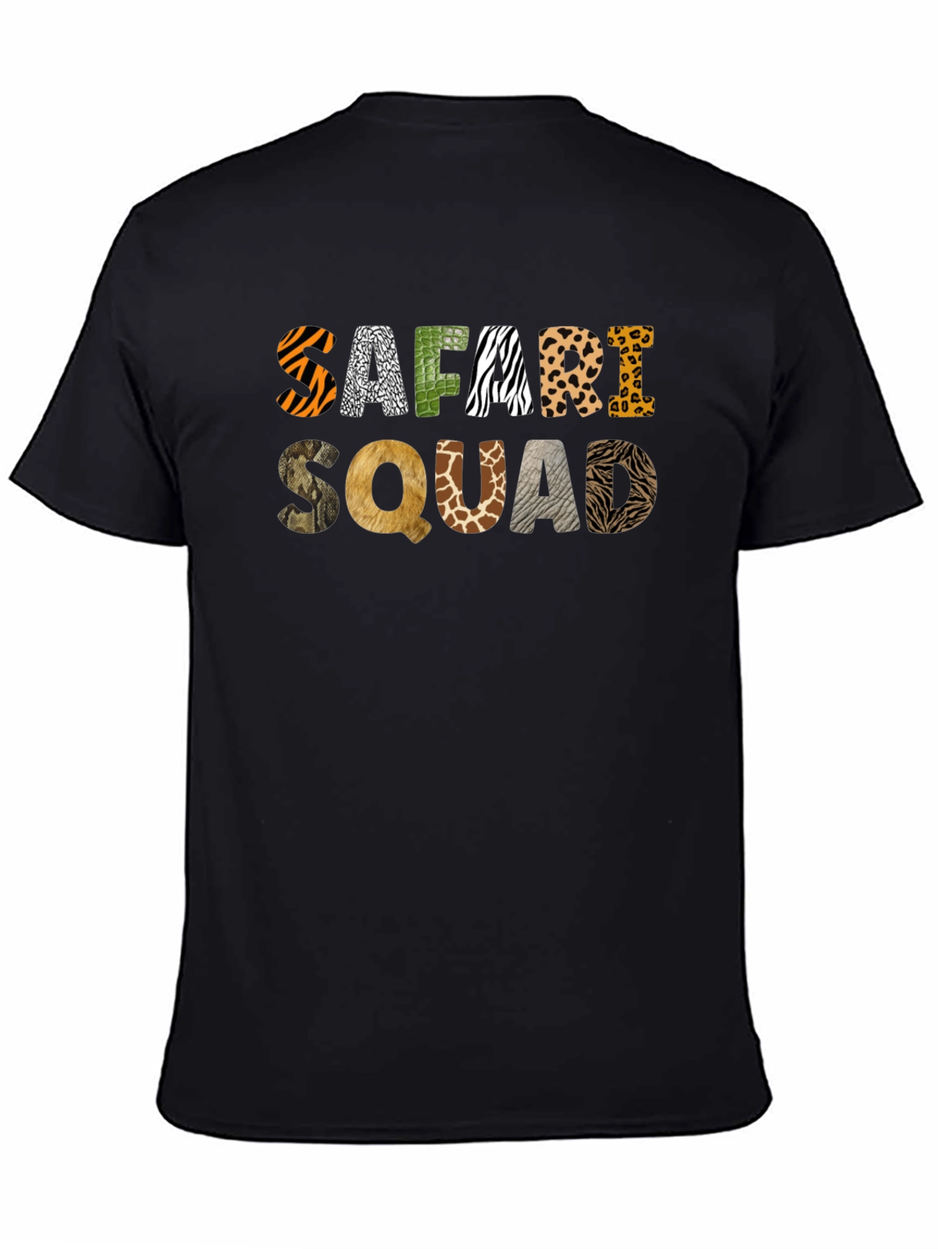 Safari Squad T-Shirt - Animal Print Design