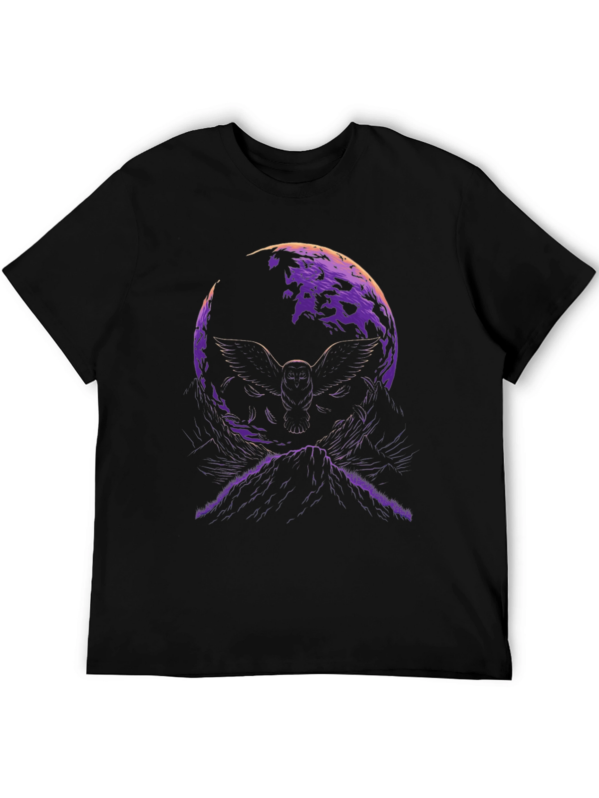 Owl Moon Graphic T-Shirt