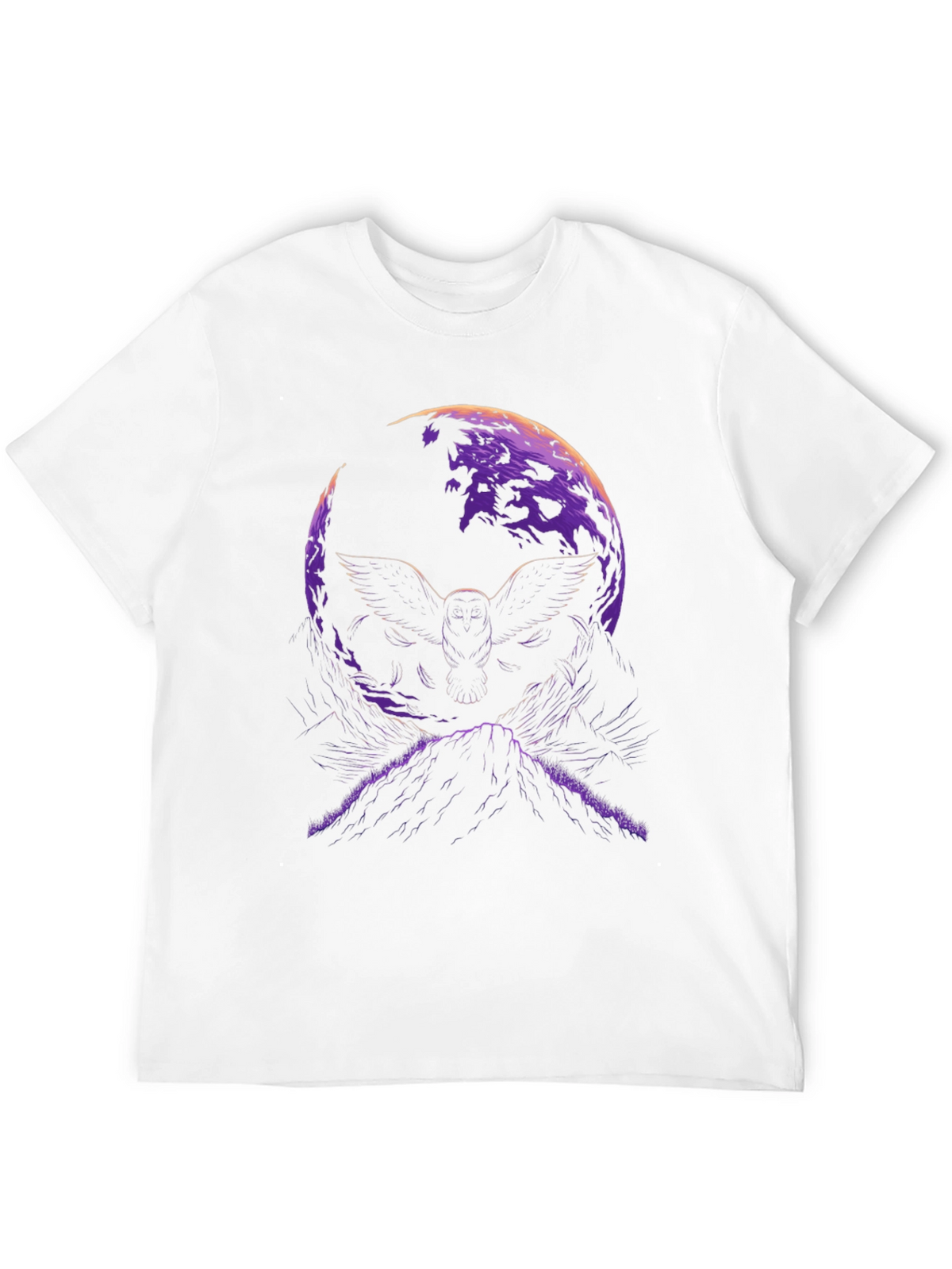 Owl Moon Graphic T-Shirt