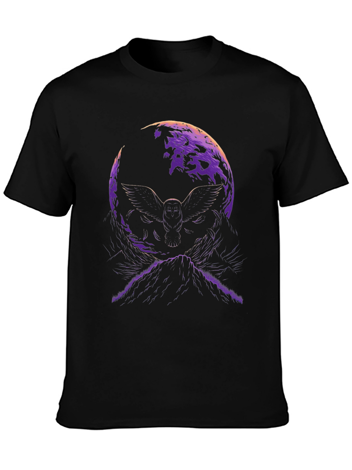 Owl Moon Graphic T-Shirt