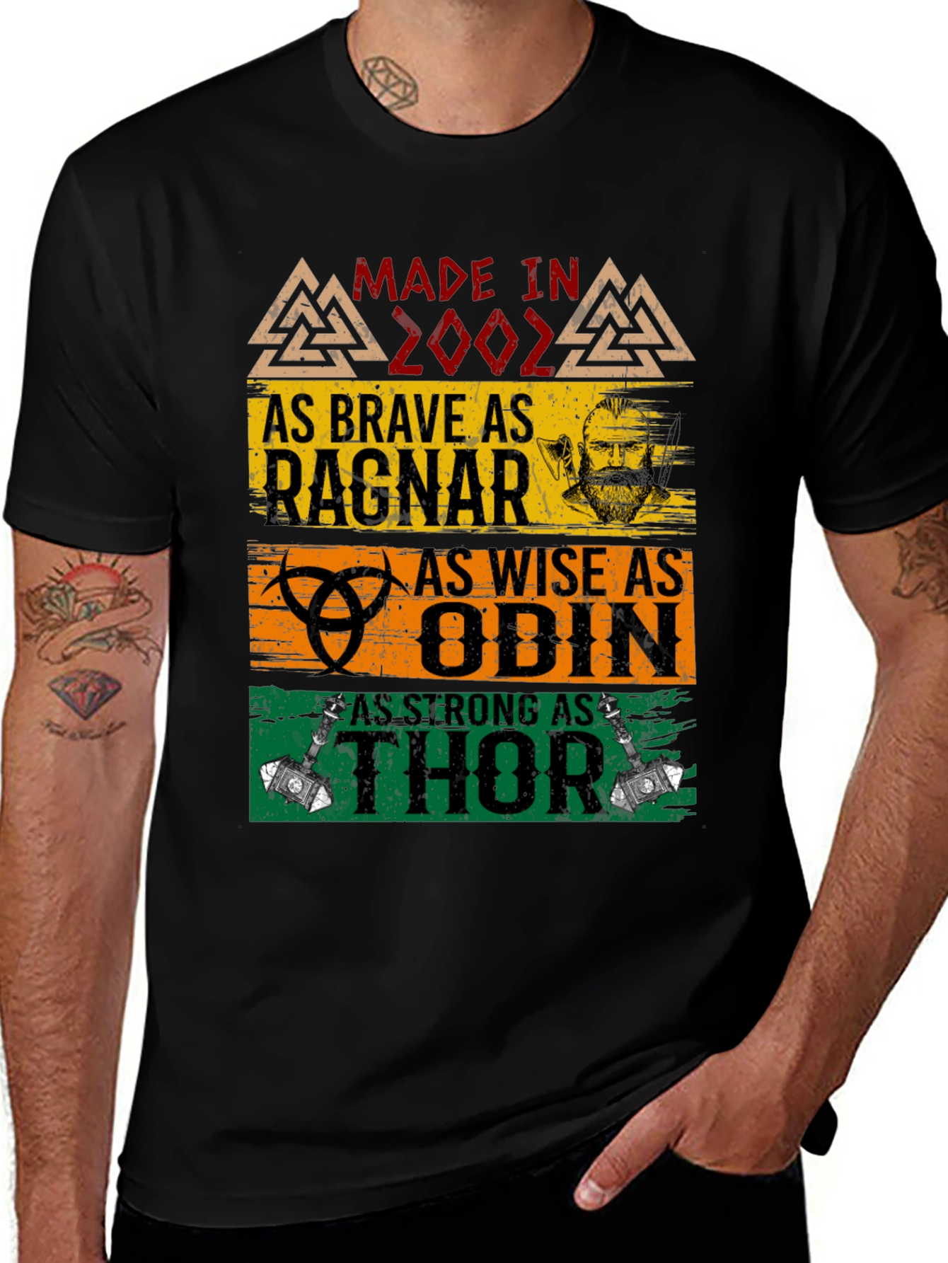 Viking 2002 T-Shirt: Ragnar Odin Thor