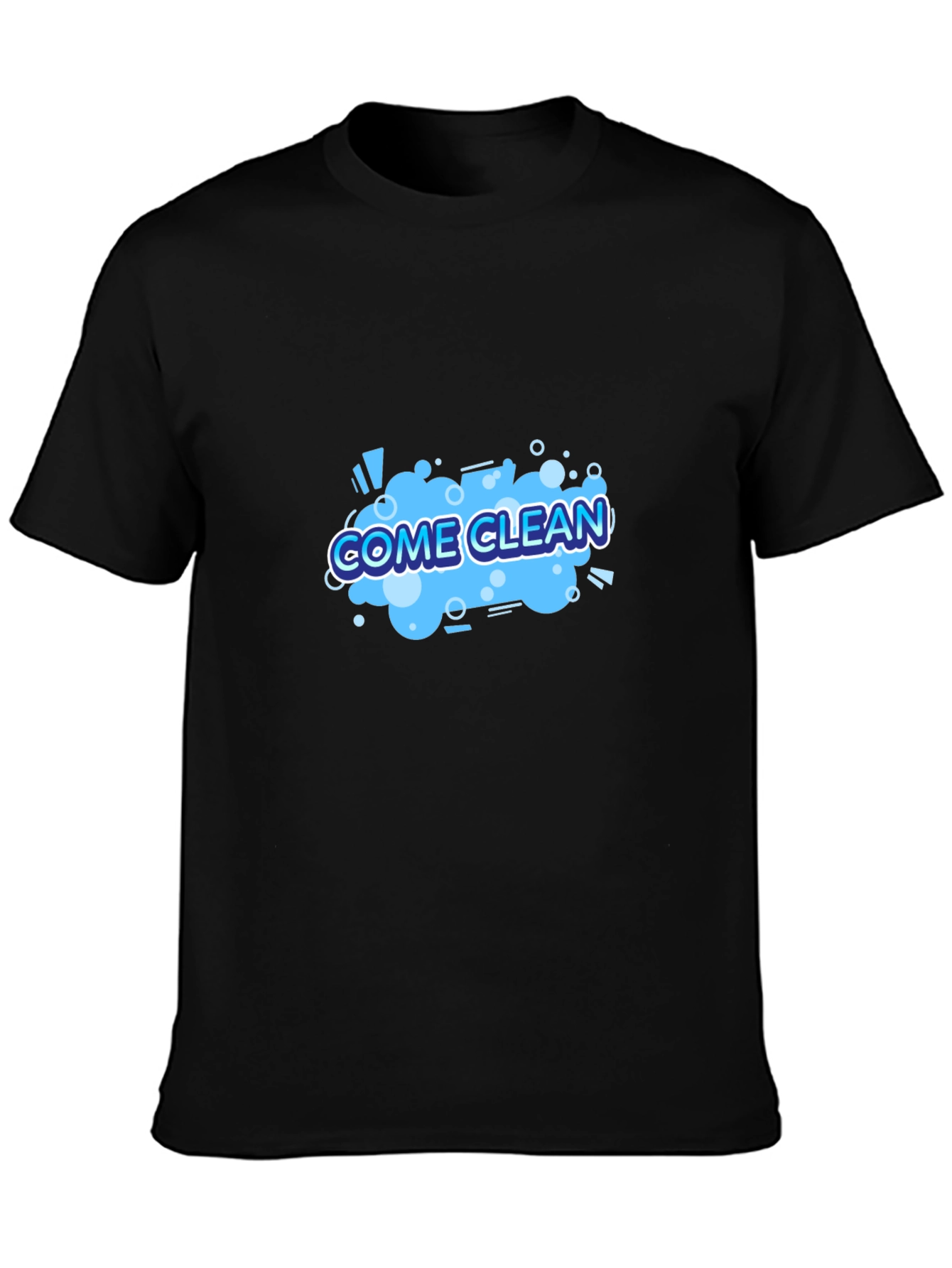 Come Clean Graphic Tee - Black