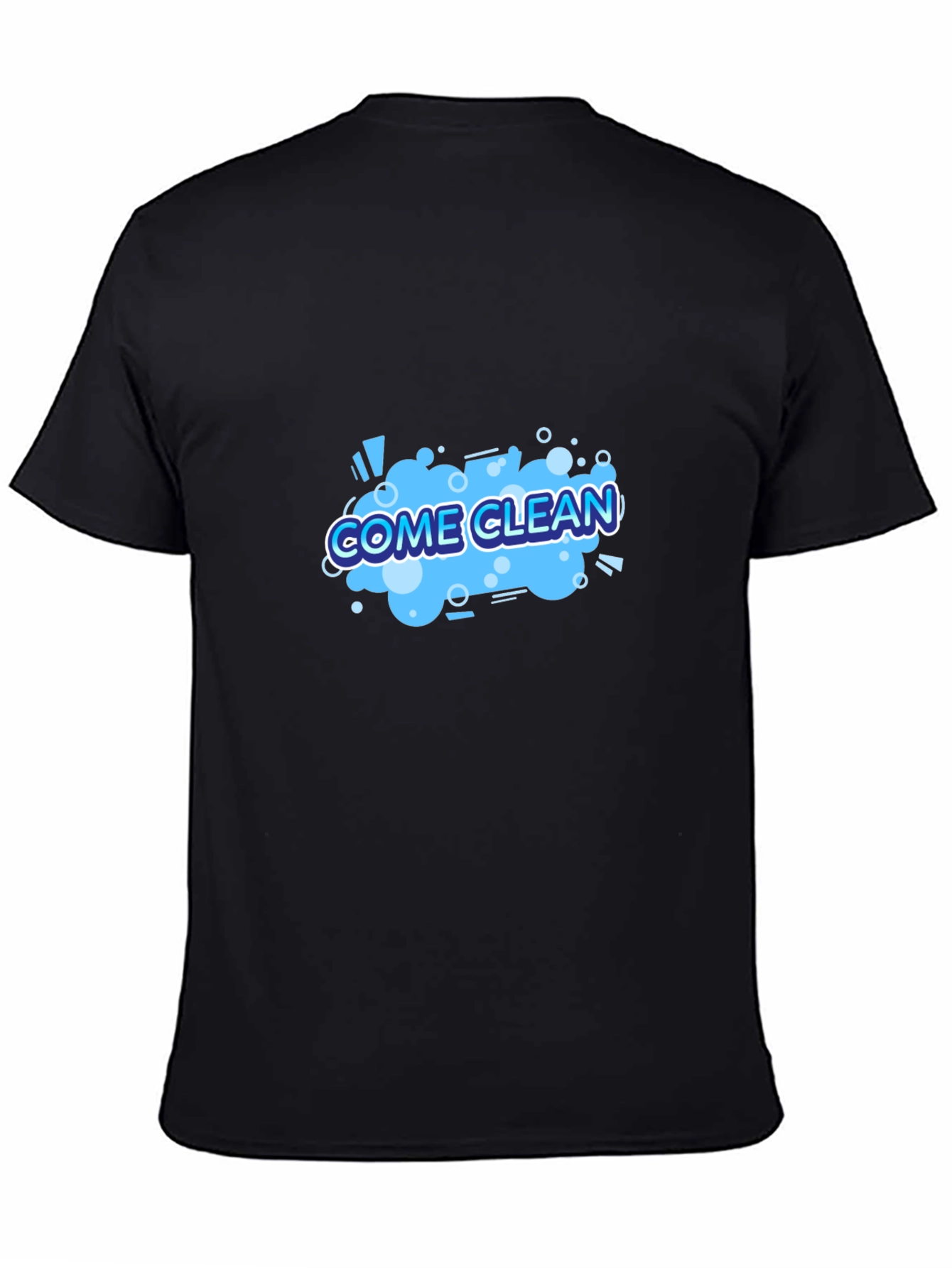 Come Clean Graphic Tee - Black