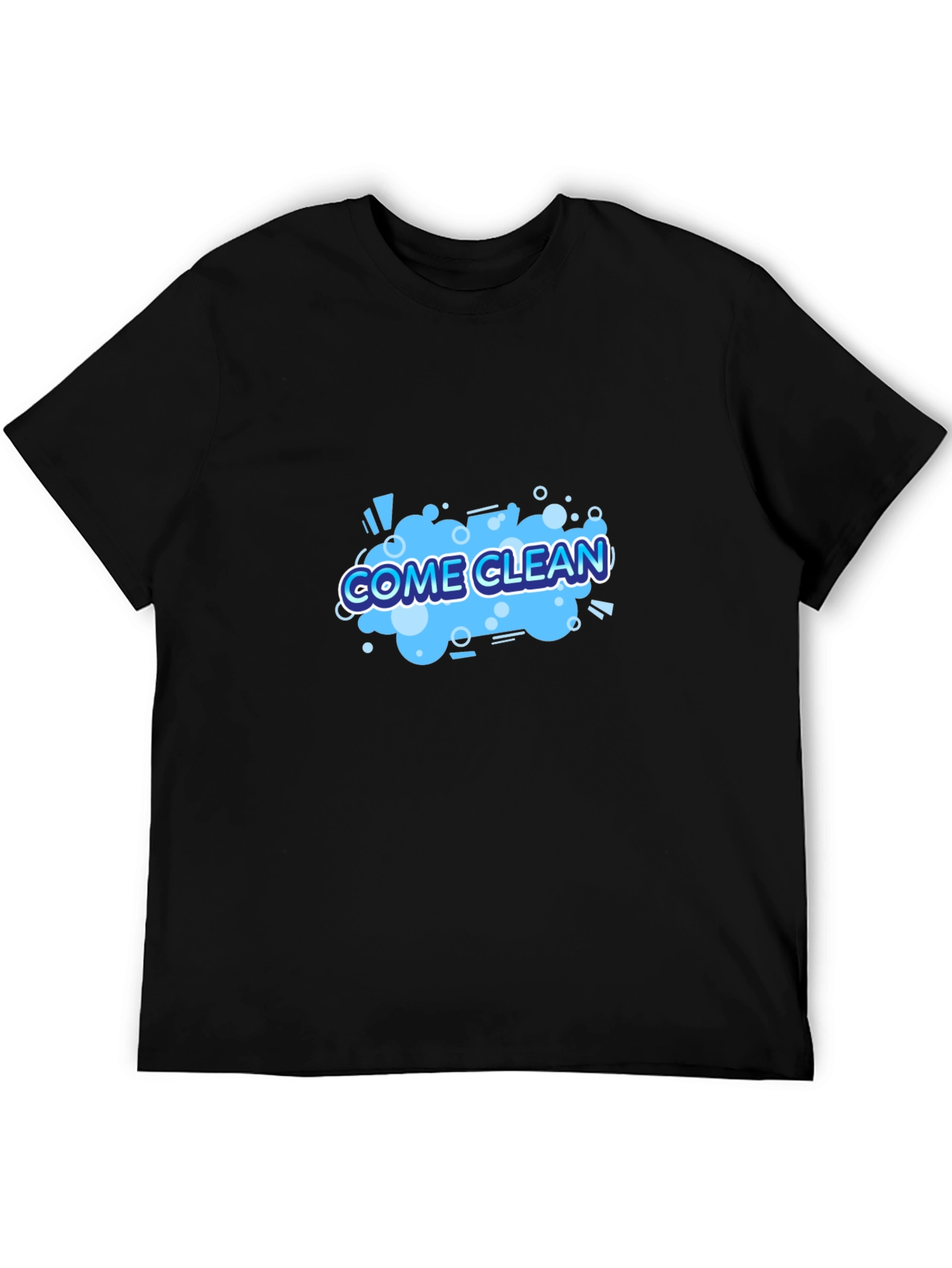 Come Clean Graphic Tee - Black
