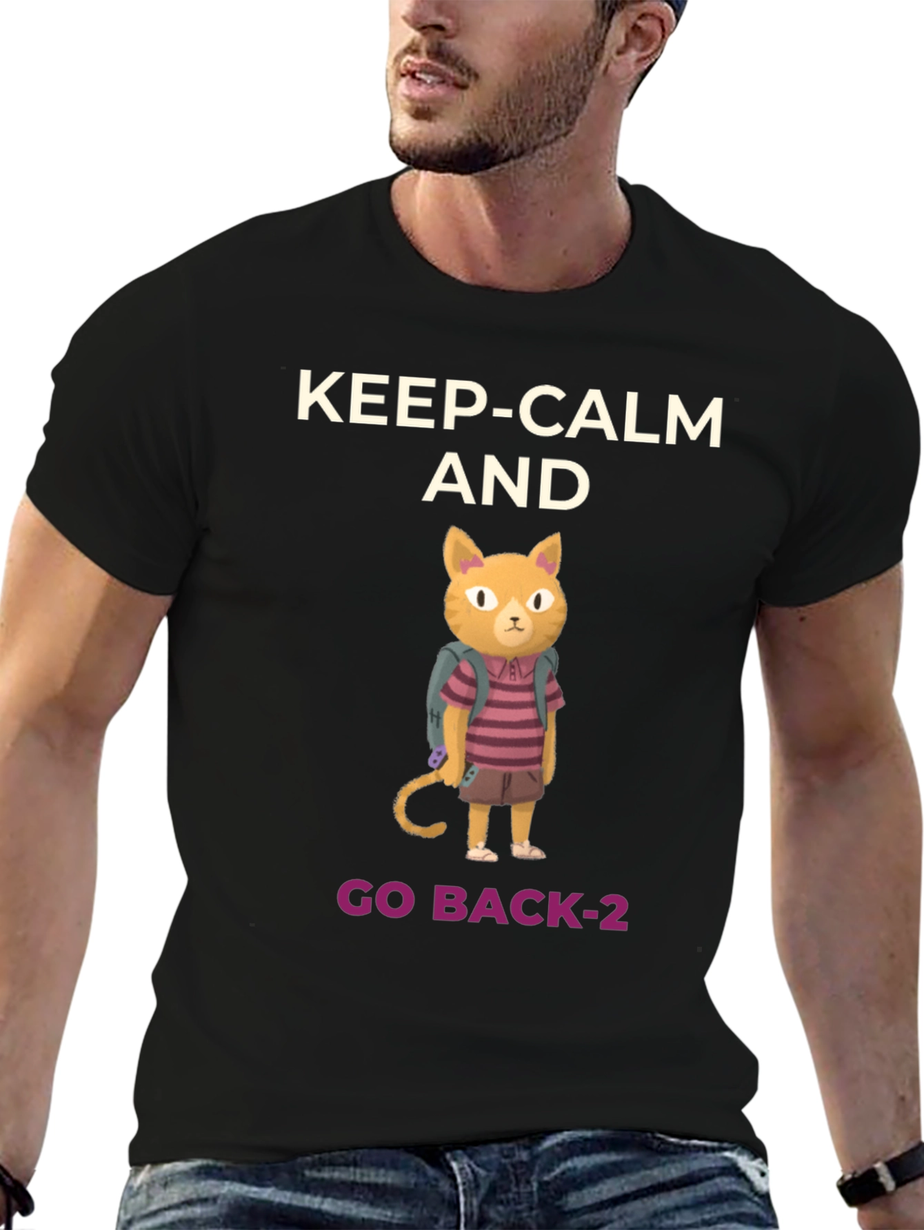 Keep Calm and Go Back-2 T-Shirt