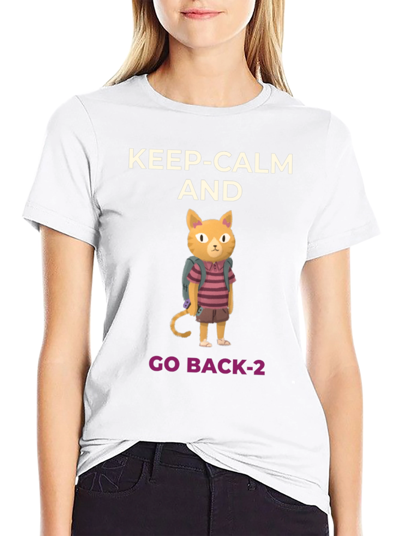 Keep Calm and Go Back-2 T-Shirt