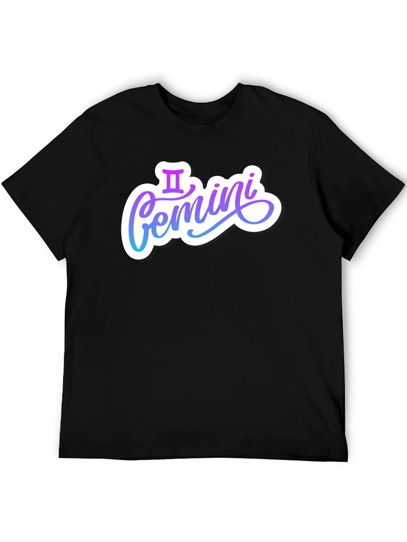Gemini Zodiac Sign Graphic T-Shirt