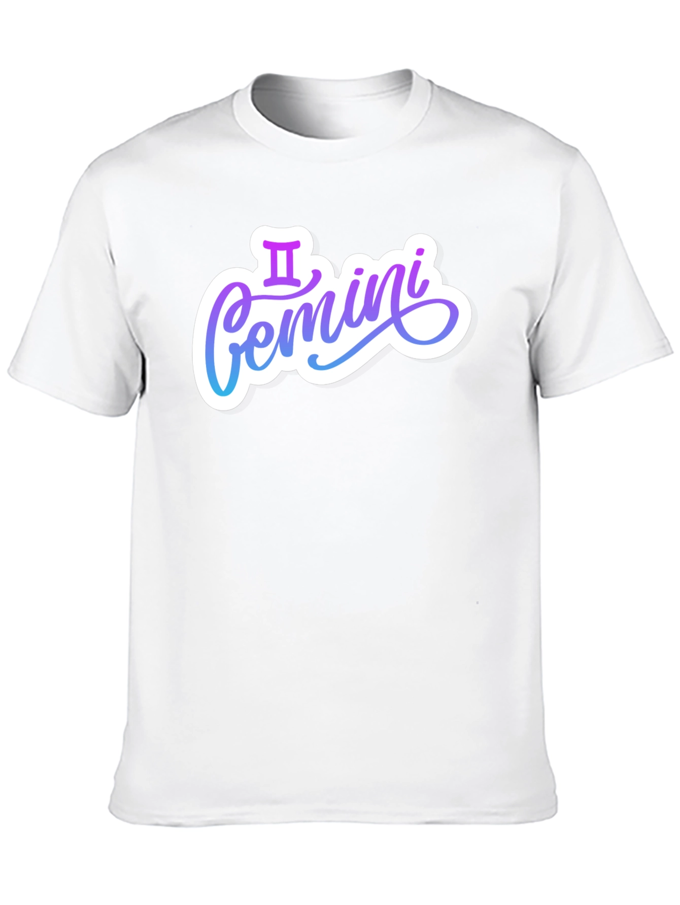 Gemini Zodiac Sign Graphic T-Shirt