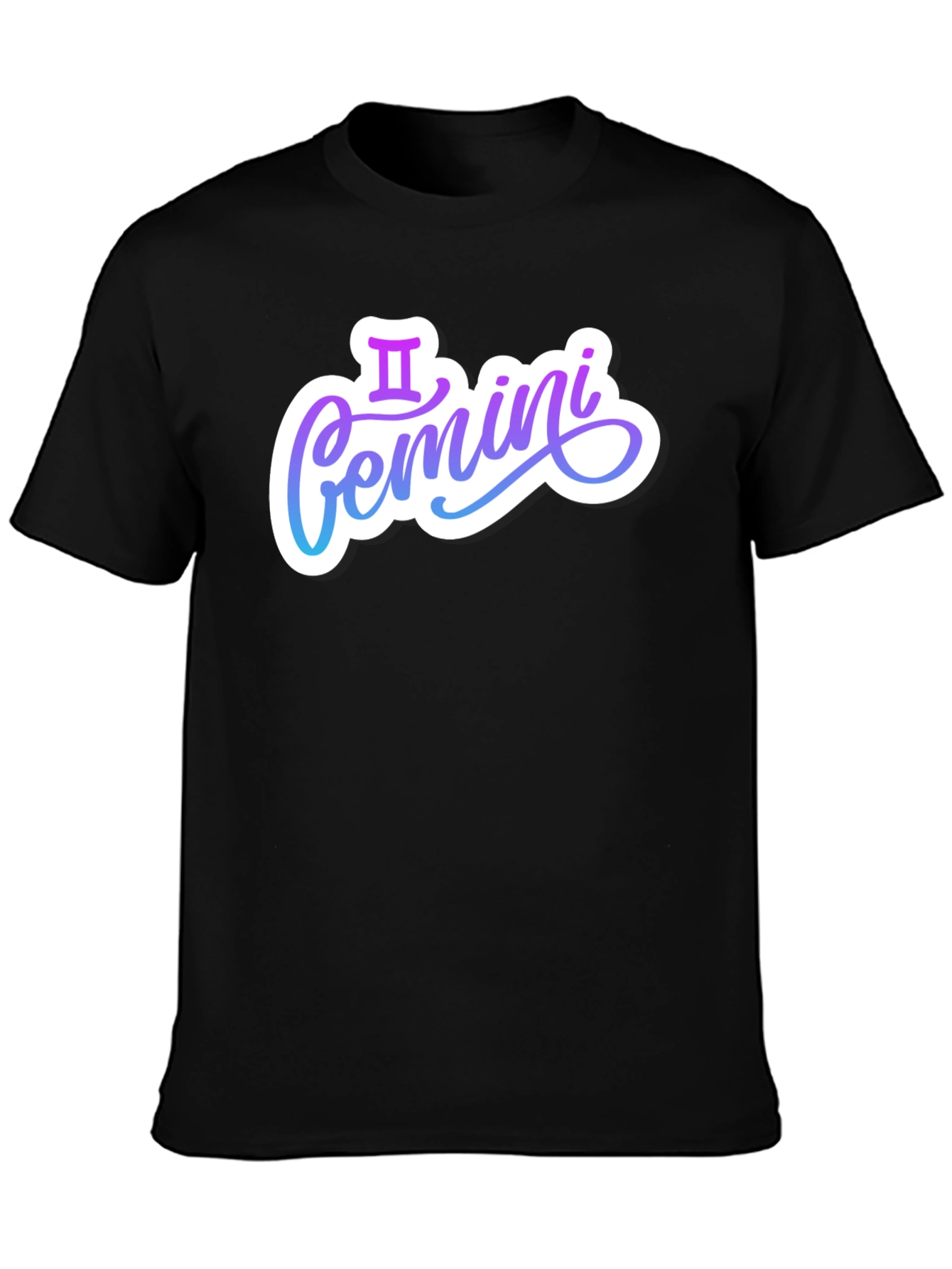 Gemini Zodiac Sign Graphic T-Shirt