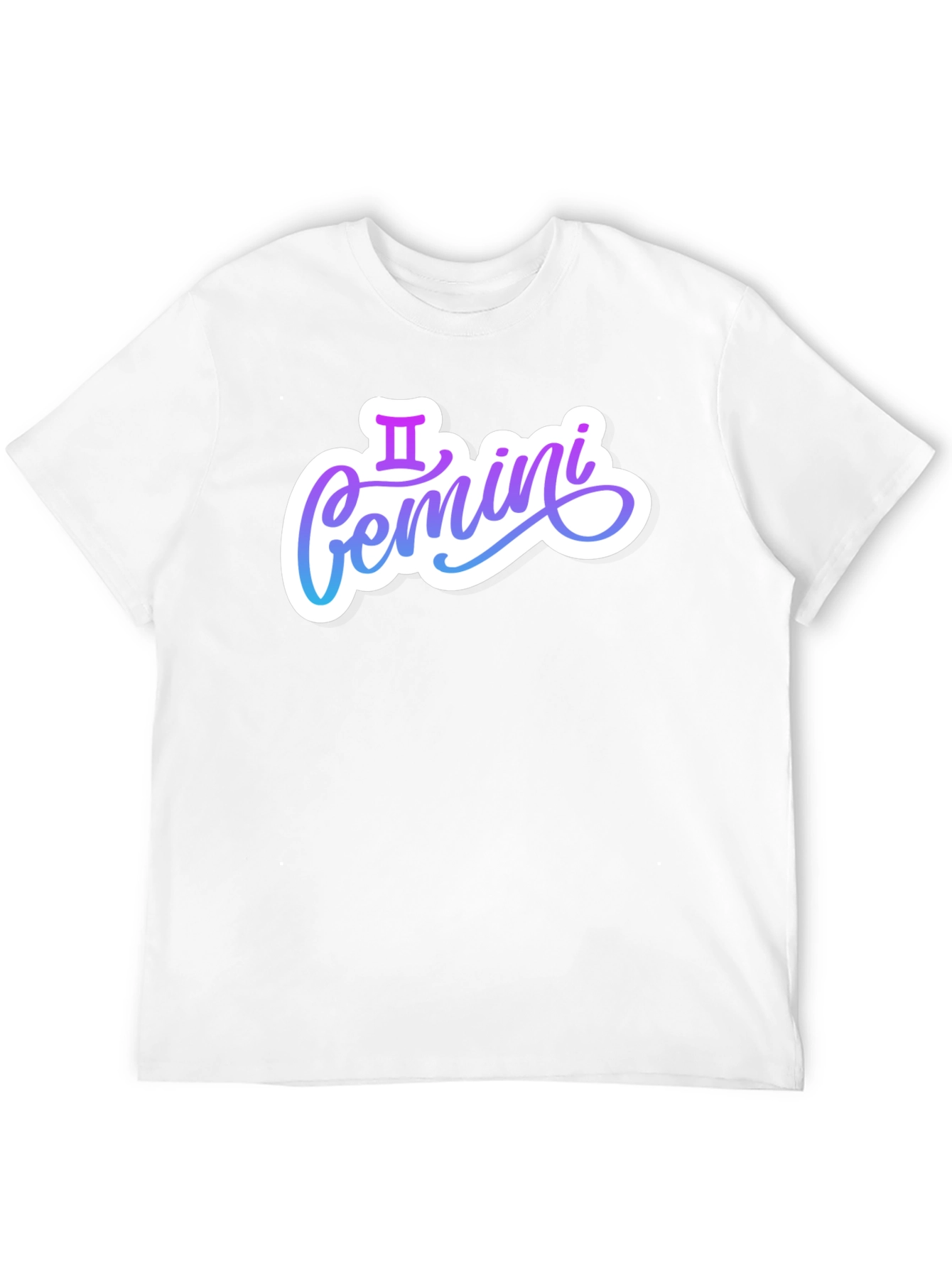 Gemini Zodiac Sign Graphic T-Shirt
