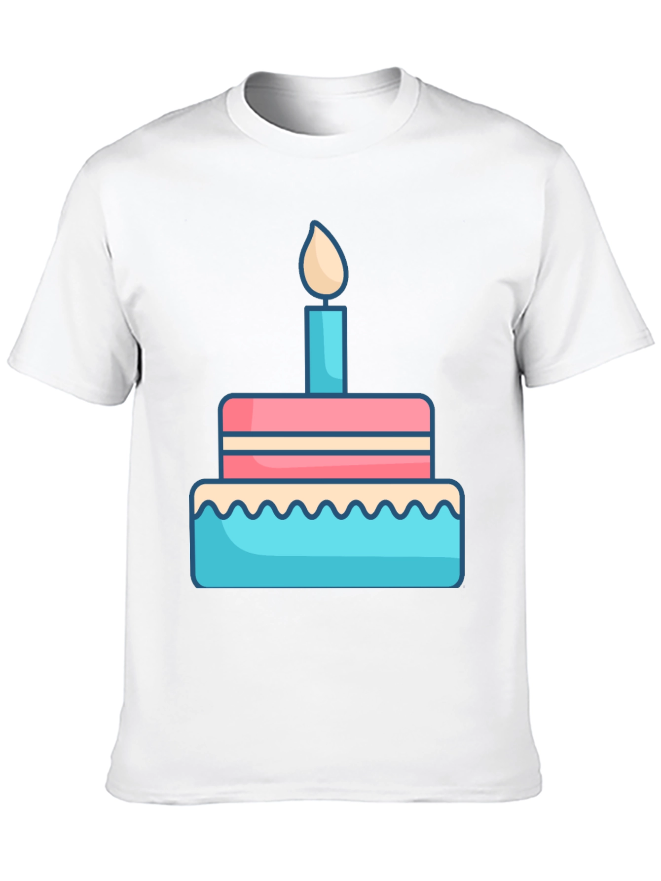 Birthday Cake T-Shirt - Celebrate in Style