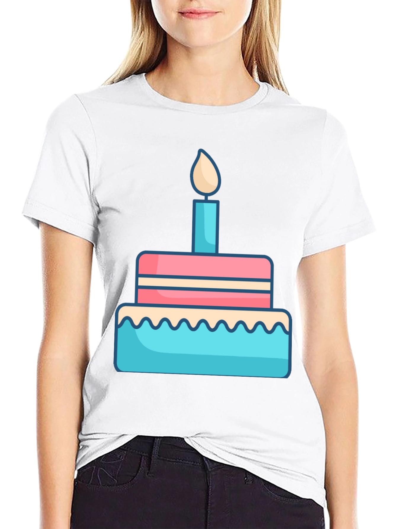 Birthday Cake T-Shirt - Celebrate in Style