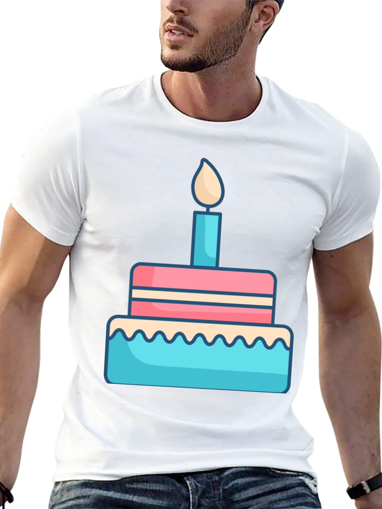 Birthday Cake T-Shirt - Celebrate in Style