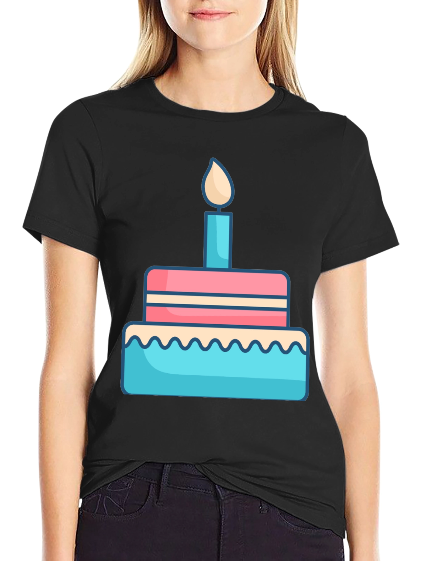 Birthday Cake T-Shirt - Celebrate in Style