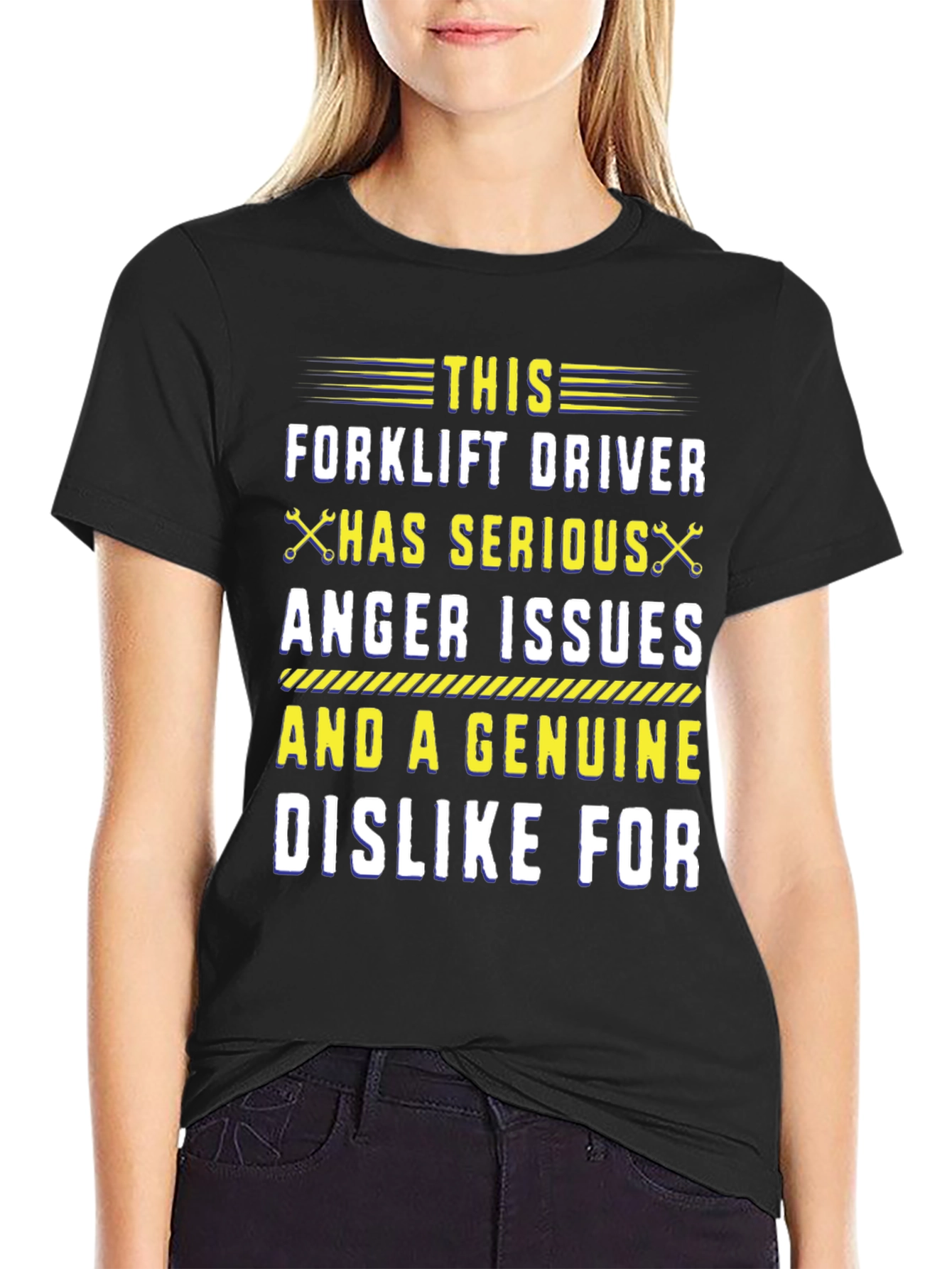Forklift Driver Anger Issues Graphic Tee
