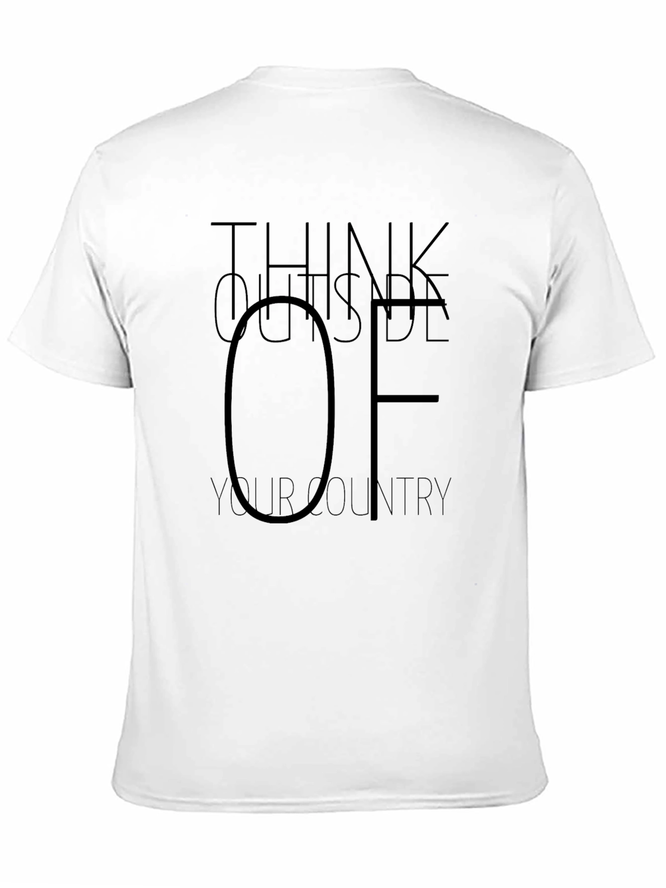 Think Outside T-Shirt - Black
