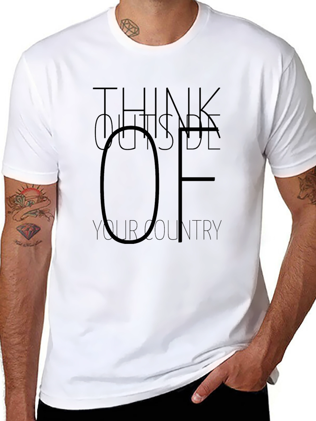 Think Outside T-Shirt - Black