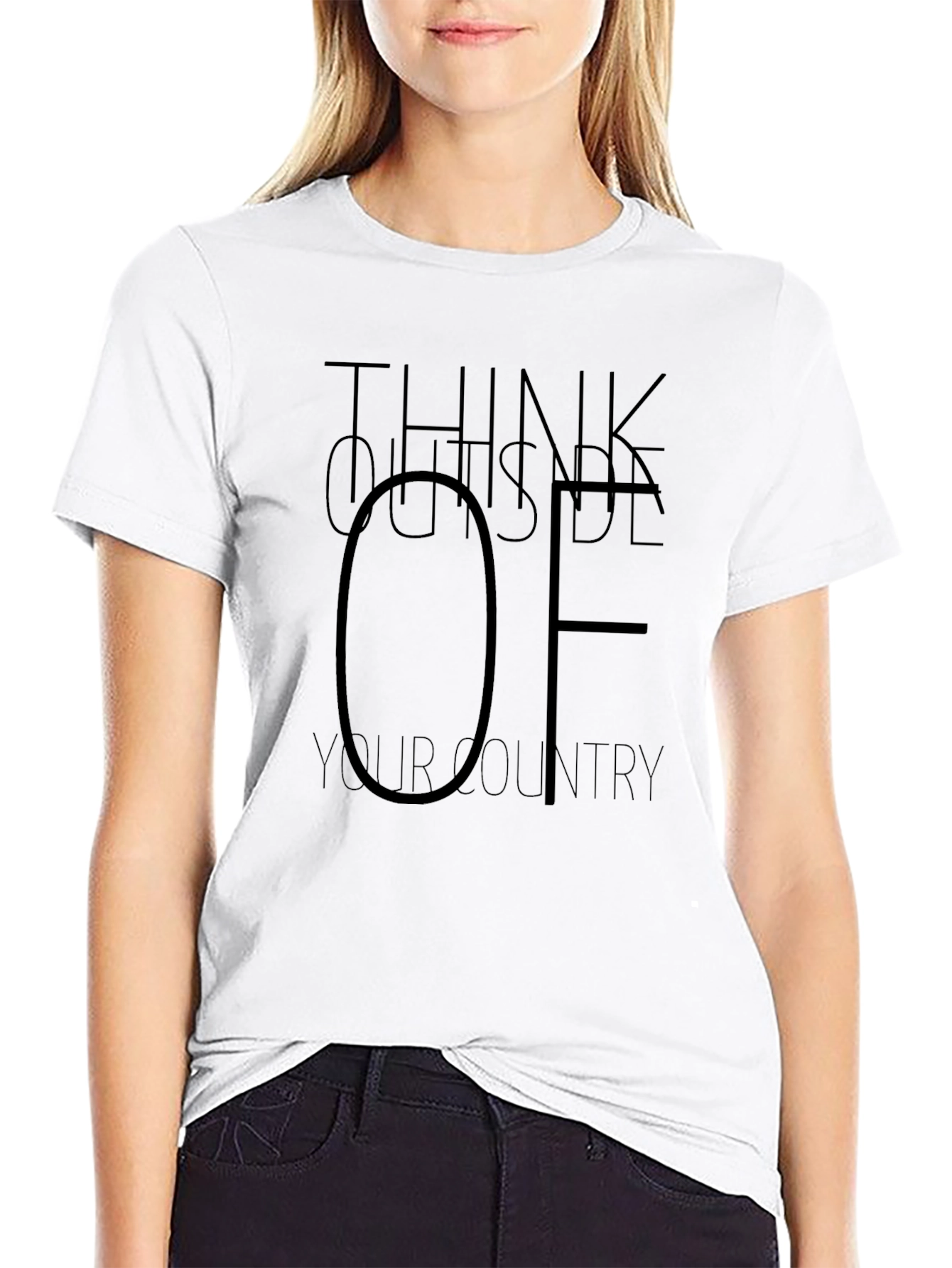 Think Outside T-Shirt - Black