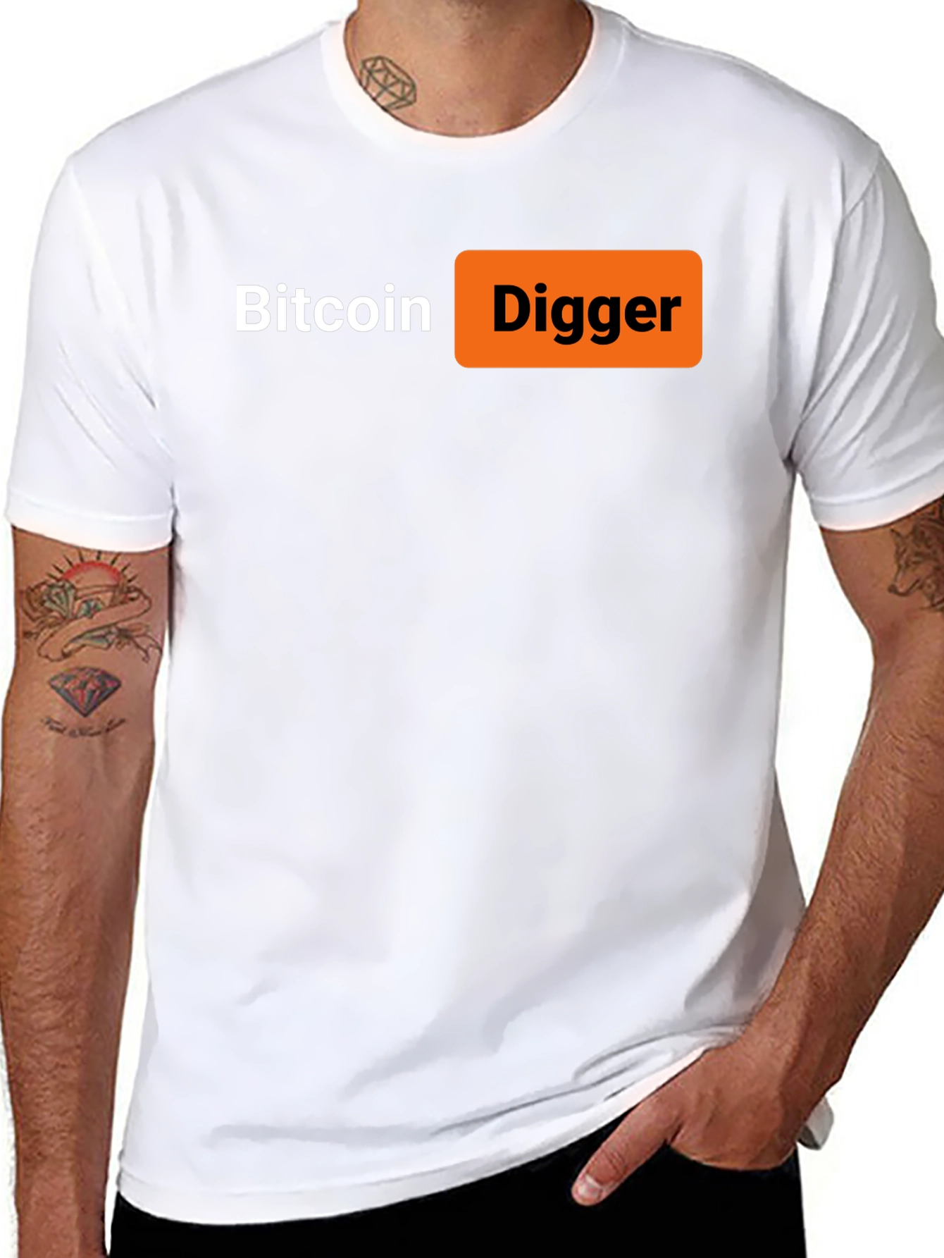 Bitcoin Digger T-Shirt - Crypto Miner Tee