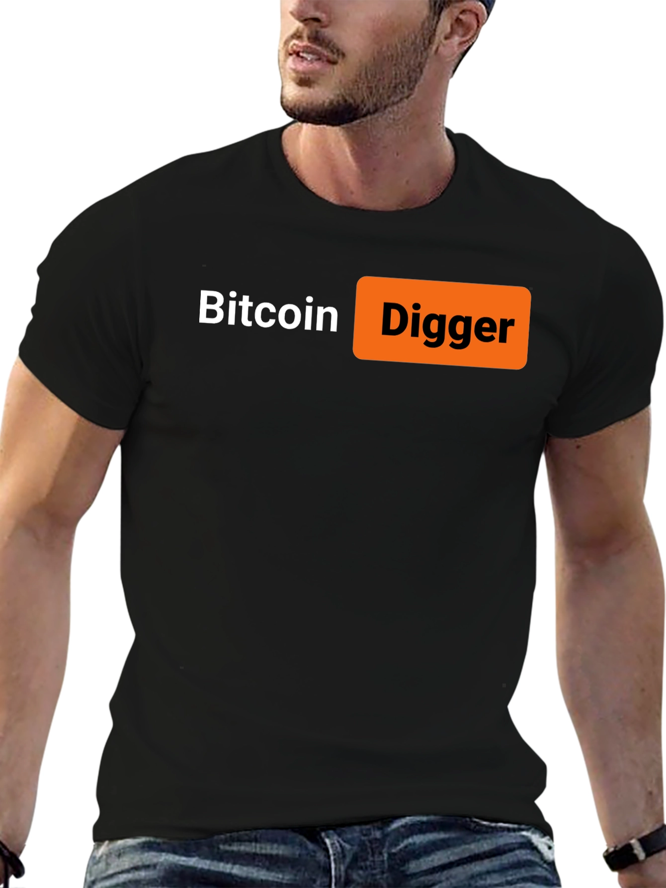 Bitcoin Digger T-Shirt - Crypto Miner Tee