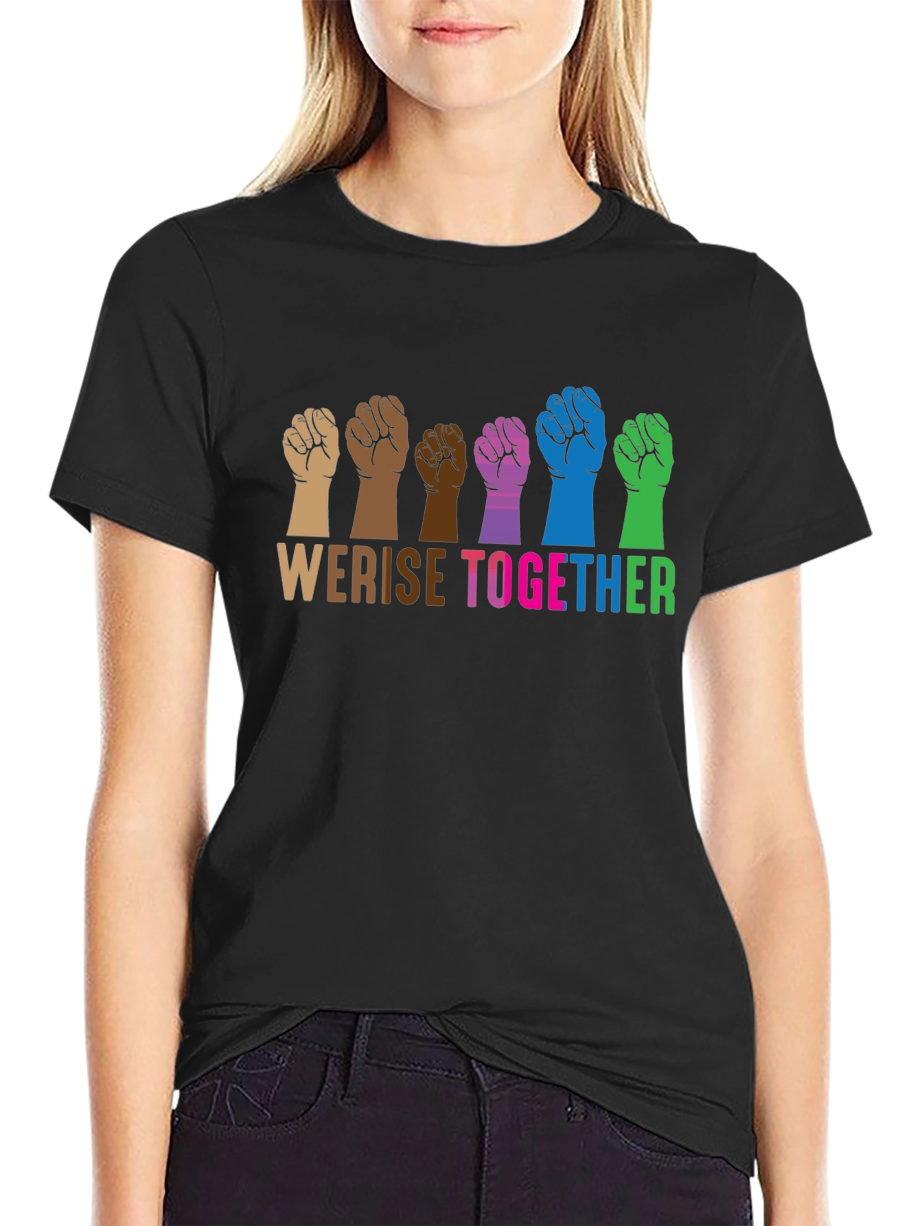 We Rise Together Graphic T-Shirt