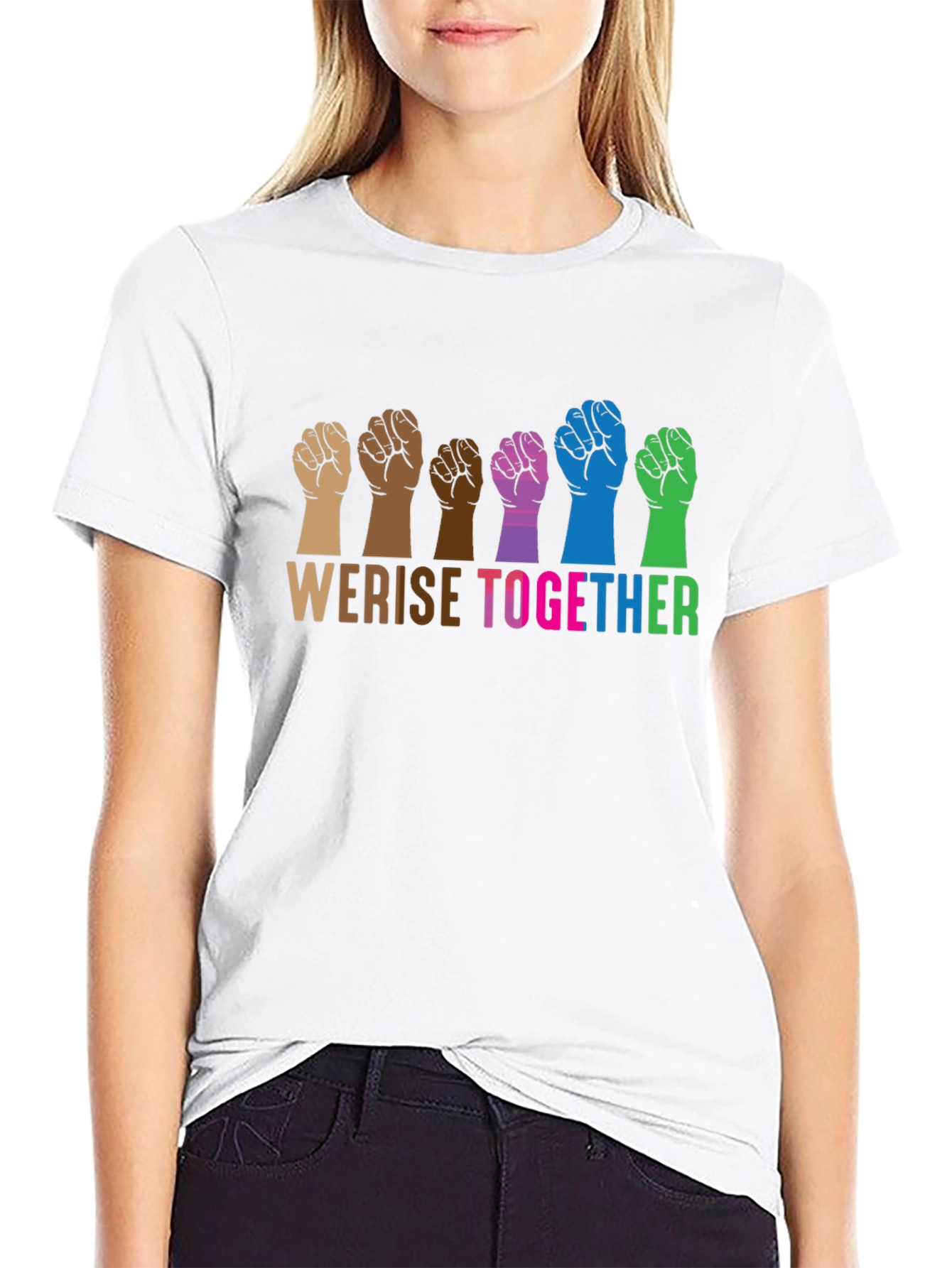 We Rise Together Graphic T-Shirt