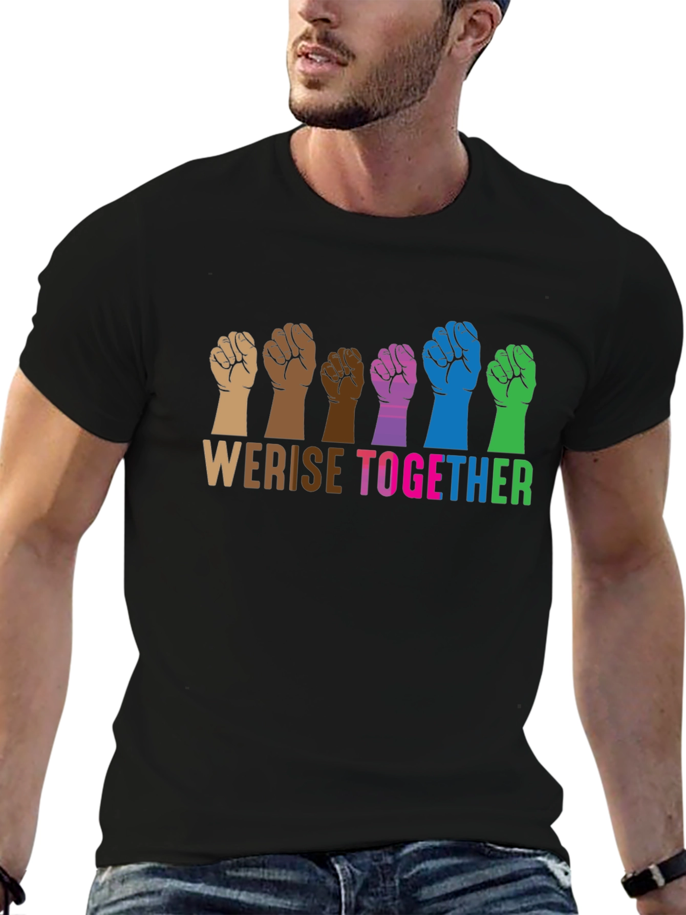 We Rise Together Graphic T-Shirt