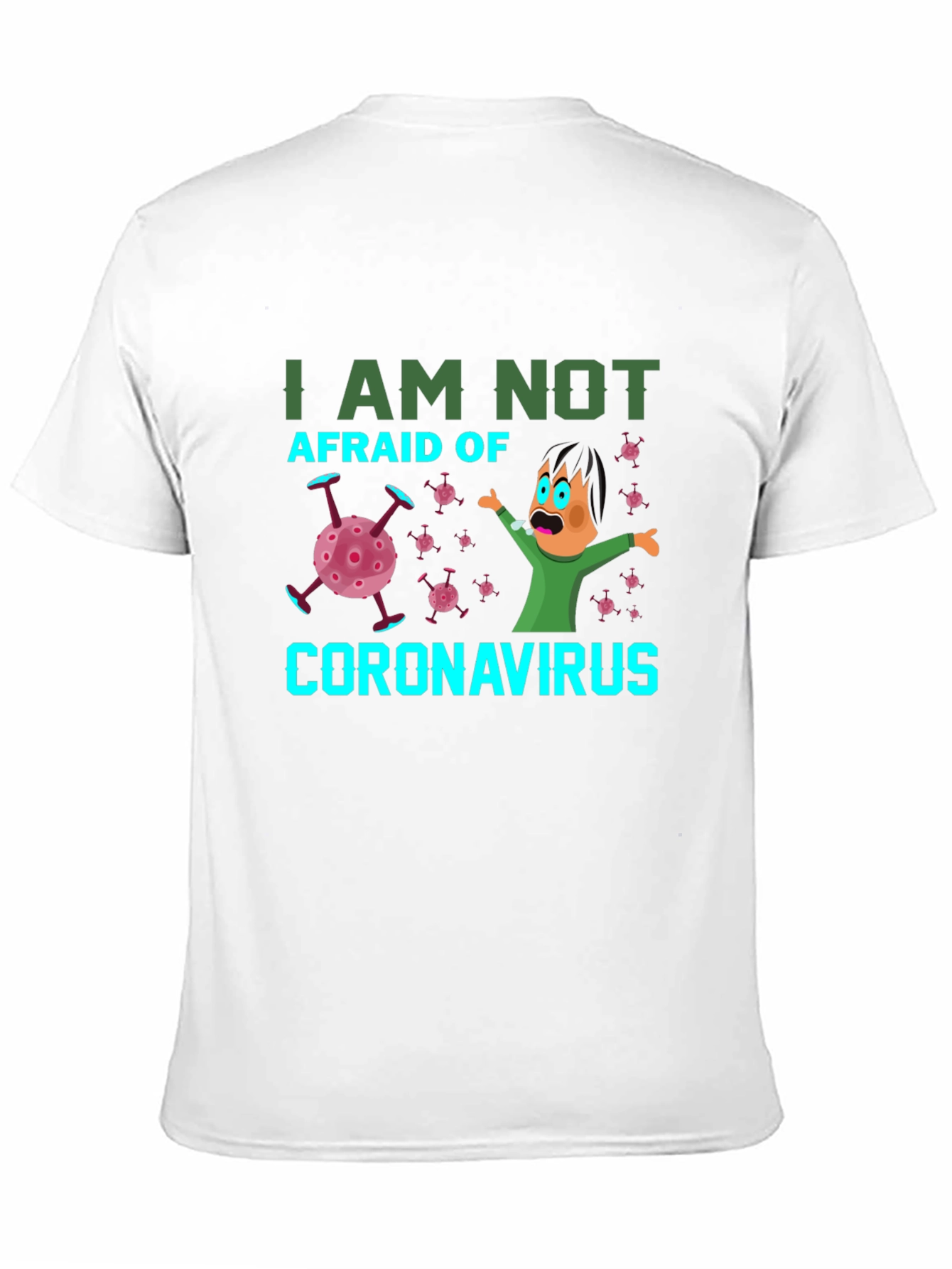 Fearless Coronavirus T-Shirt: Funny Virus Tee