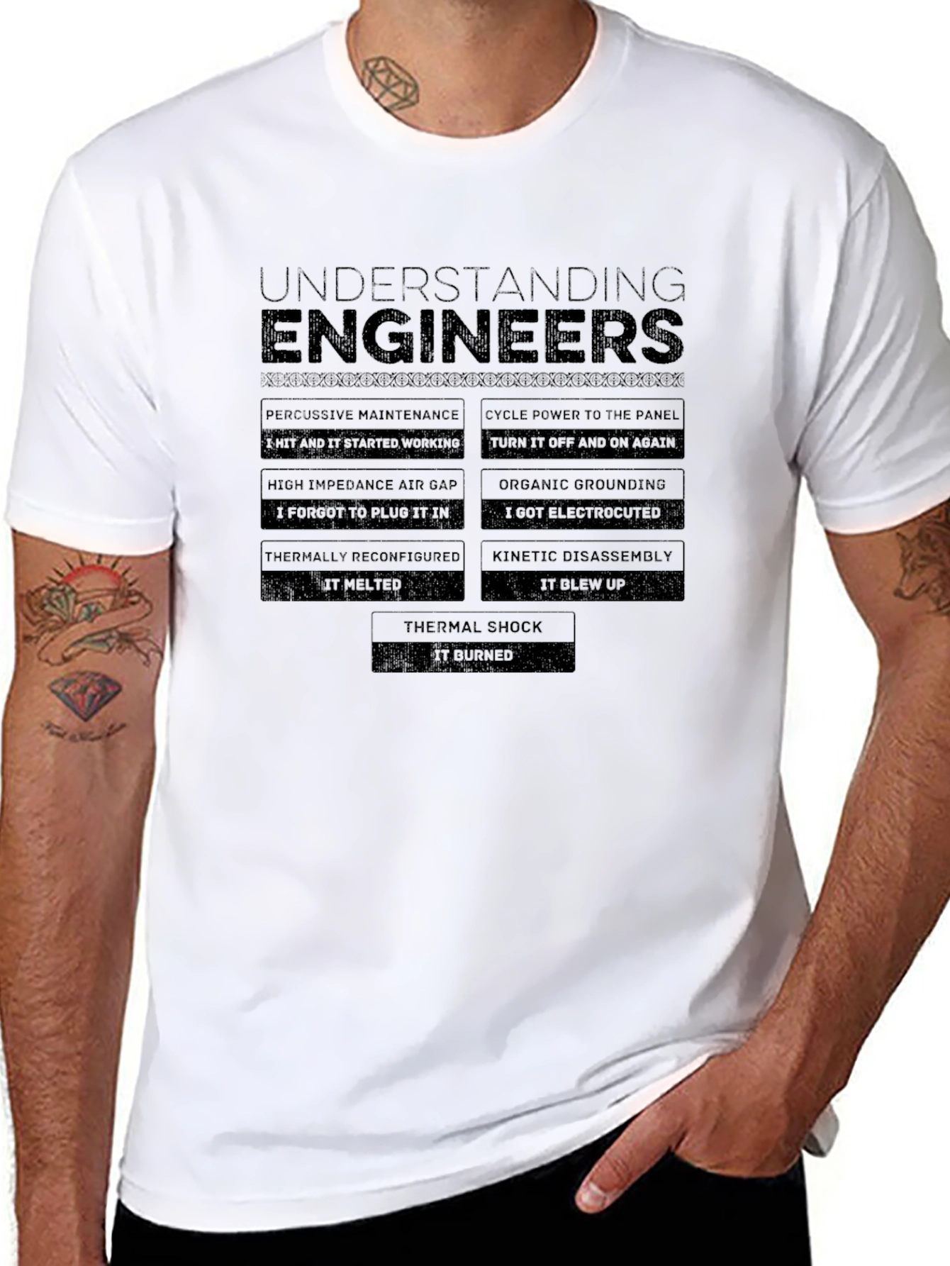 Understanding Engineers Humor Graphic Tee