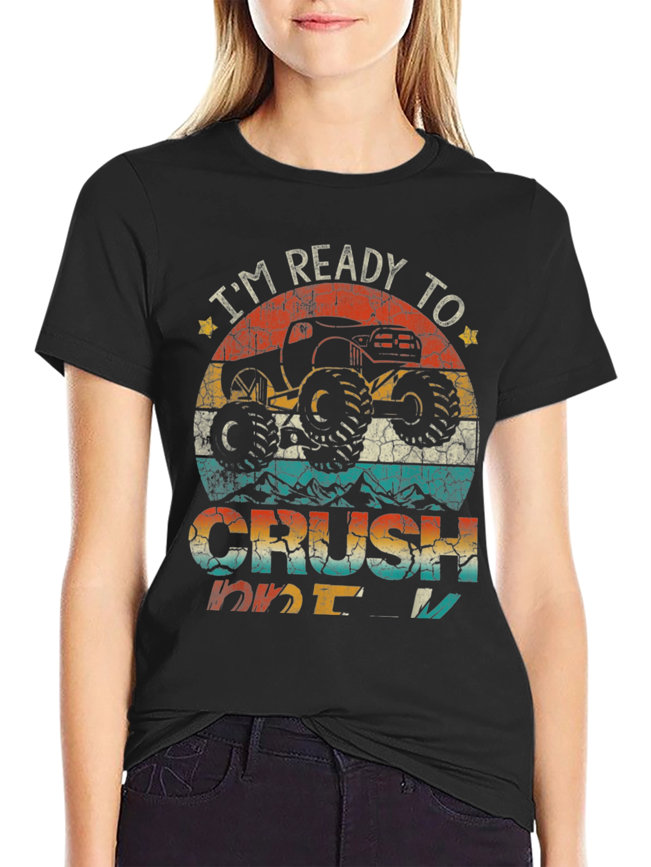 Im Ready to Crush Monster Truck T-Shirt