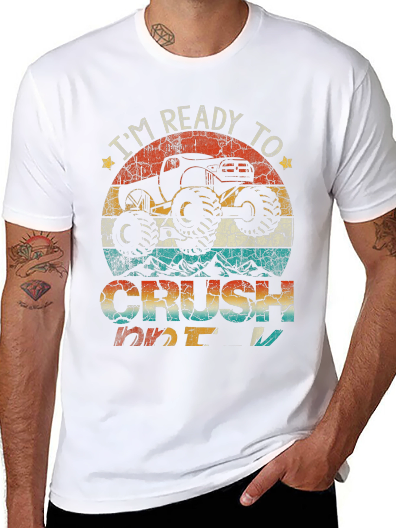 Im Ready to Crush Monster Truck T-Shirt