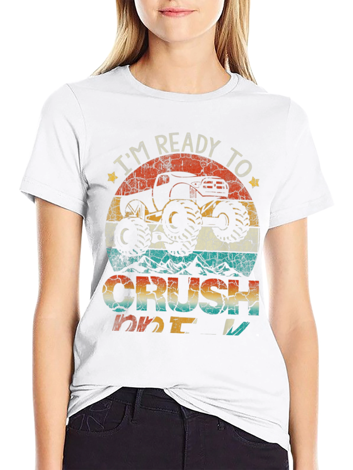 Im Ready to Crush Monster Truck T-Shirt